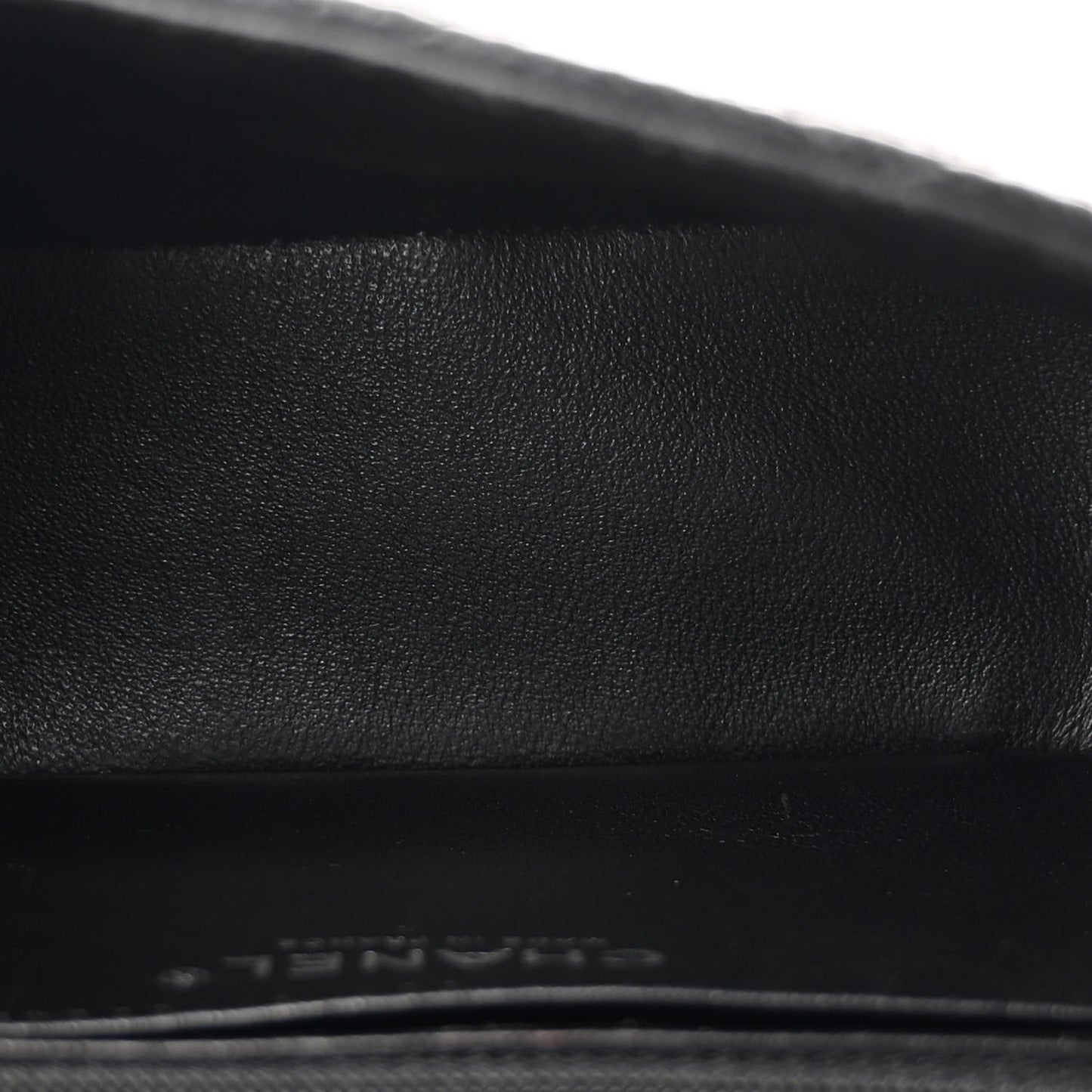 Caviar Quilted Mini Square Flap Black