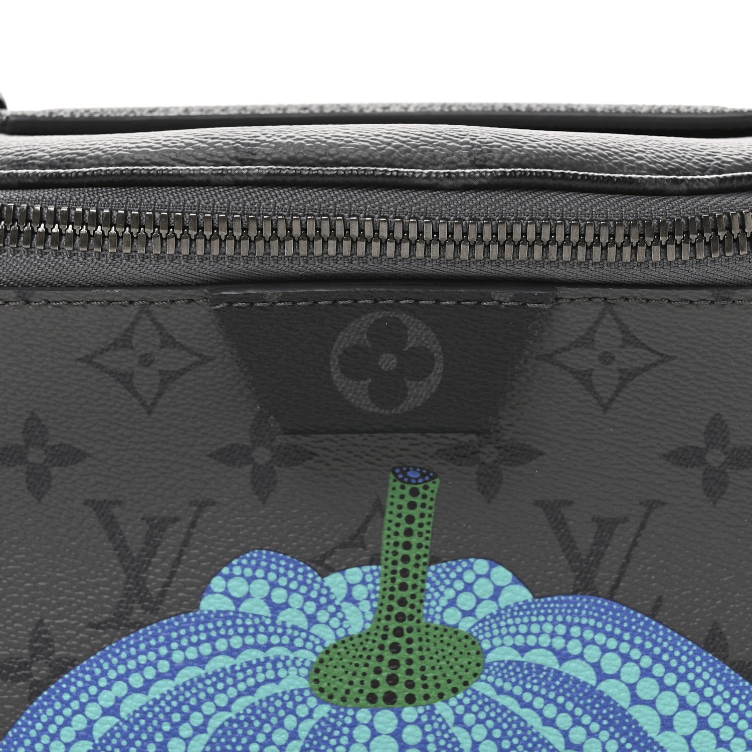 Louis Vuitton LV X YK Monogram Eclipse Reverse Pumpkin Bumbag Multicolor 8 of 10