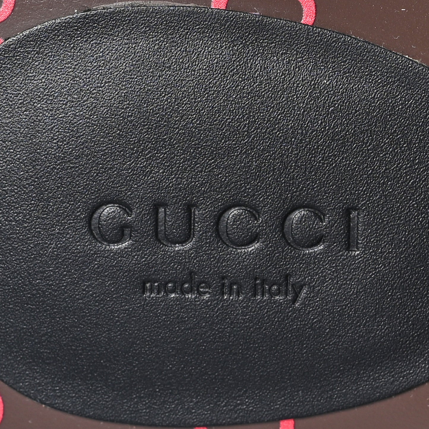 Nylon Calfskin Web GG Monogram Womens Thong Sandals 41 Green Red Cocoa