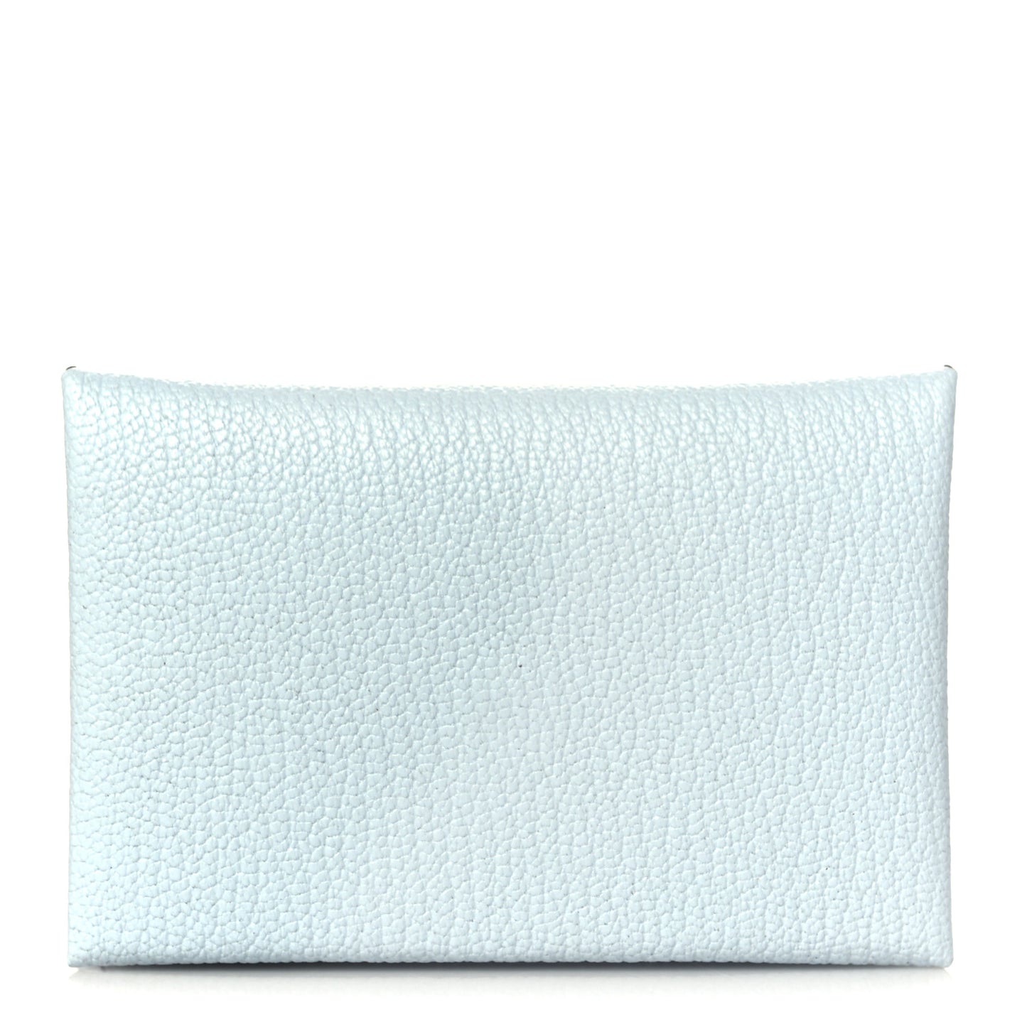 Chevre Mysore Verso Calvi Card Case Bleu Brume Brique