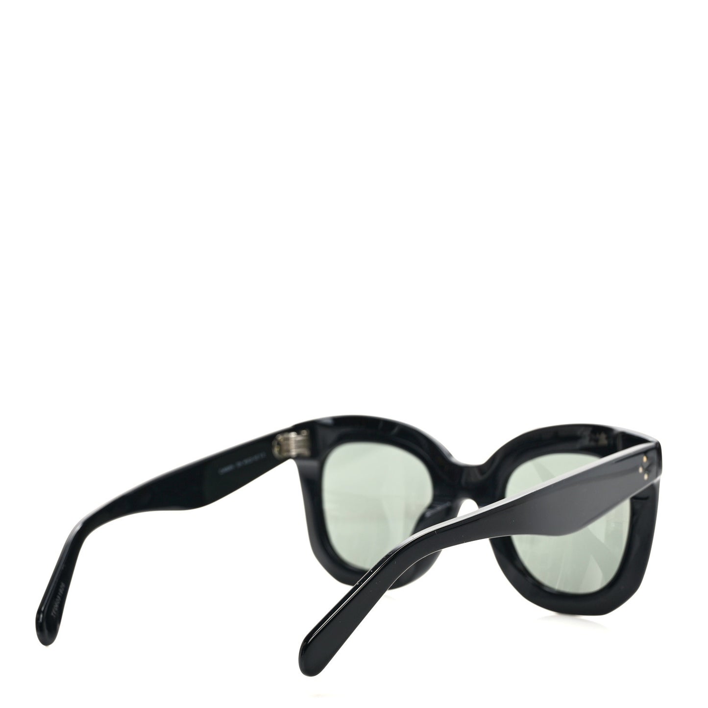Oversized Round Sunglasses CL4005FN Black