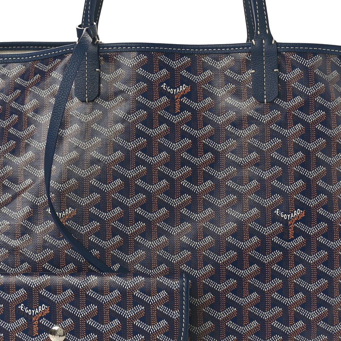 Goyardine Saint Louis PM Navy