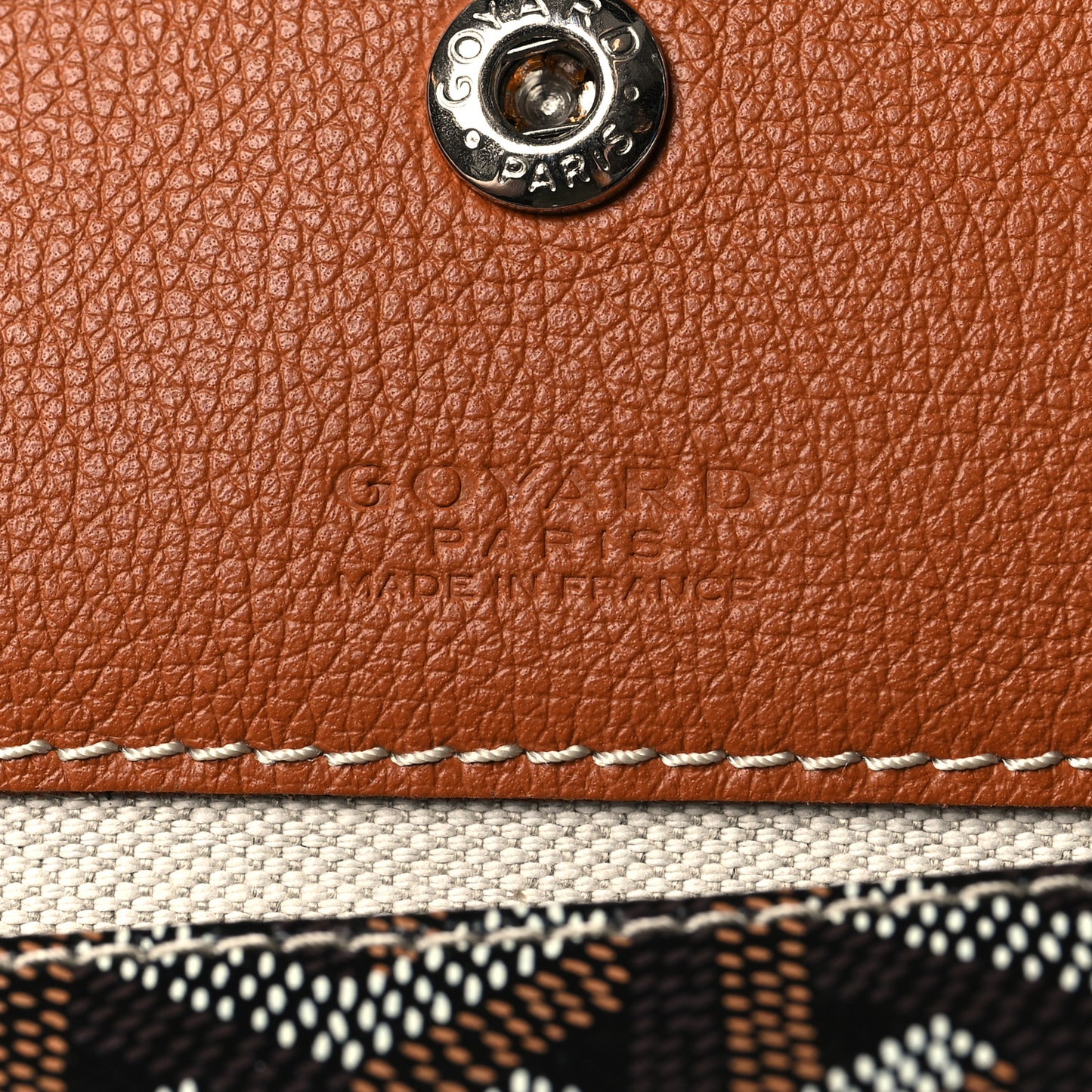 Goyardine Saint Louis GM Black Gold