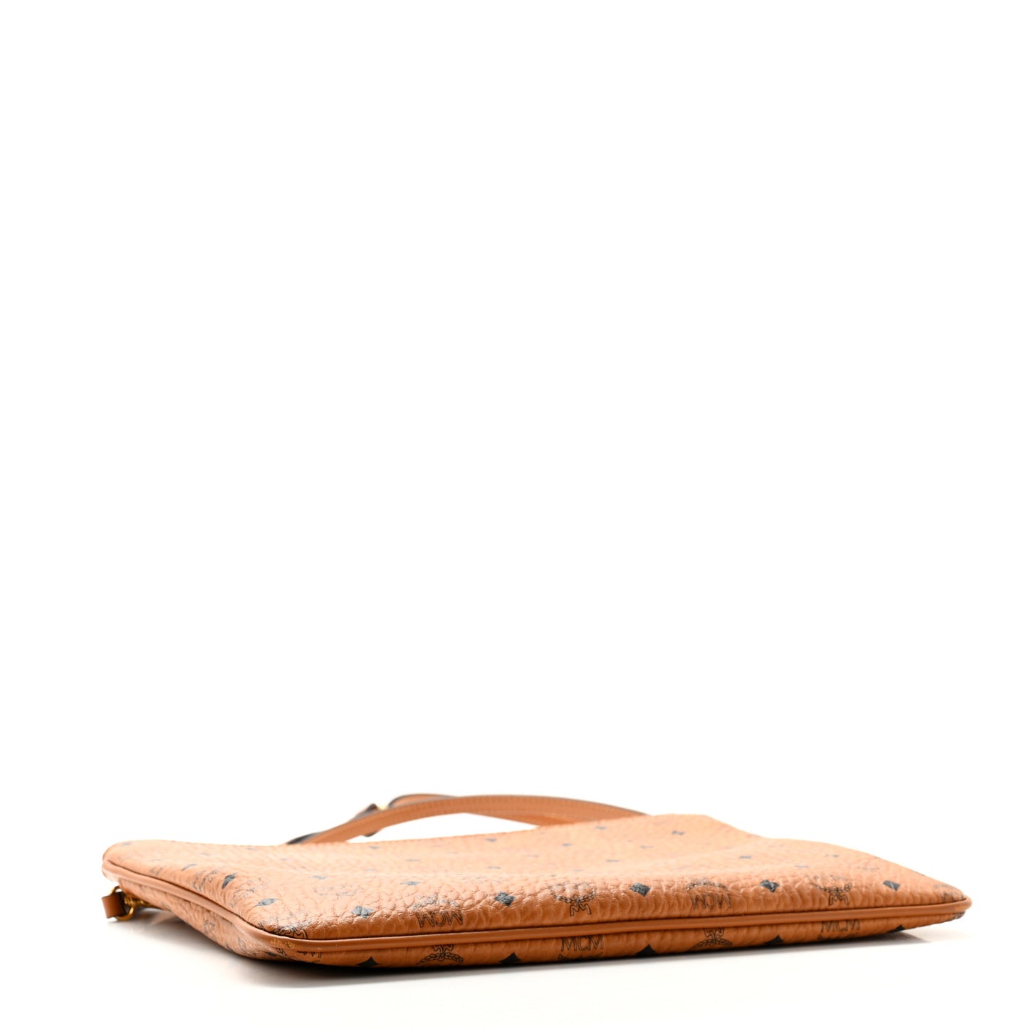 Visetos Medium Crossbody Pouch Cognac