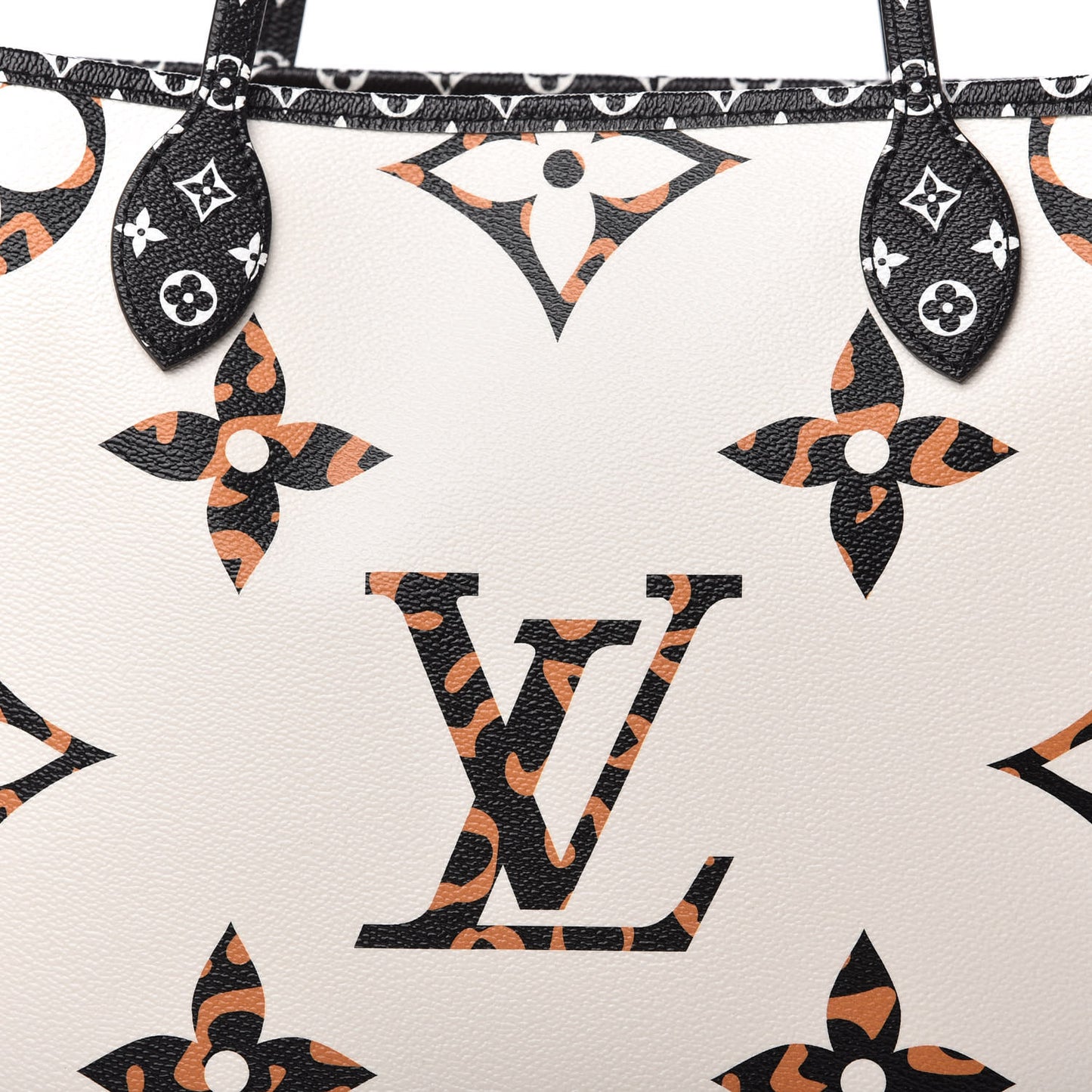 Monogram Giant Jungle Neverfull MM Ivory