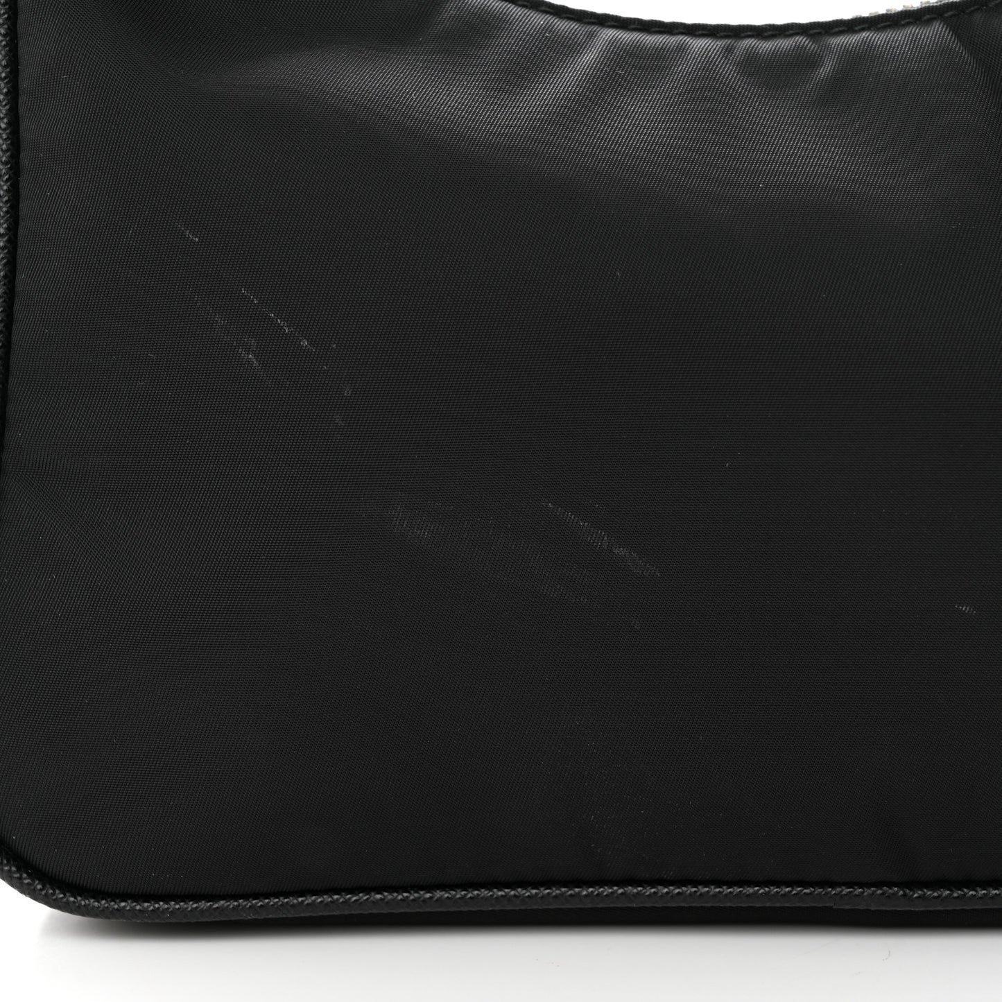 Tessuto Nylon Saffiano Mini Re-Edition 2005 Bag Black