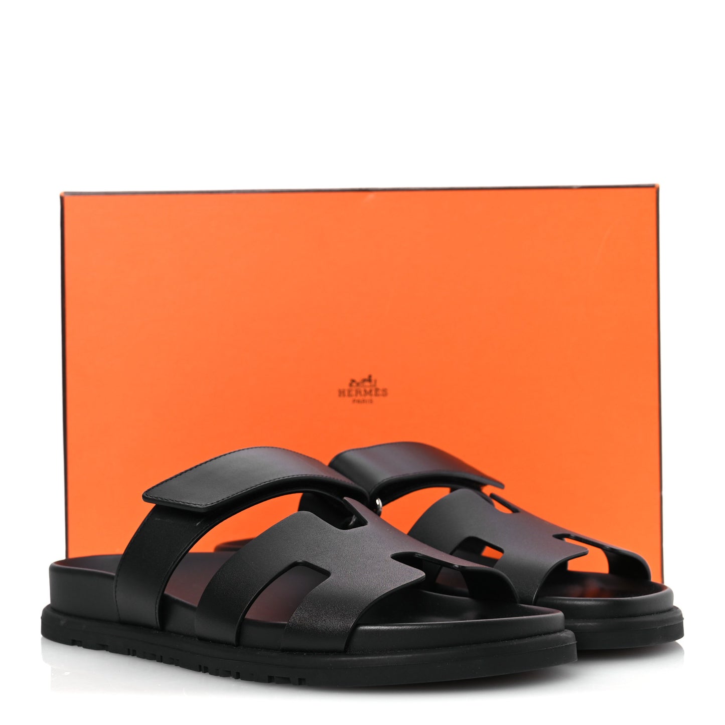 Calfskin Womens Chypre Sandals 38 Black