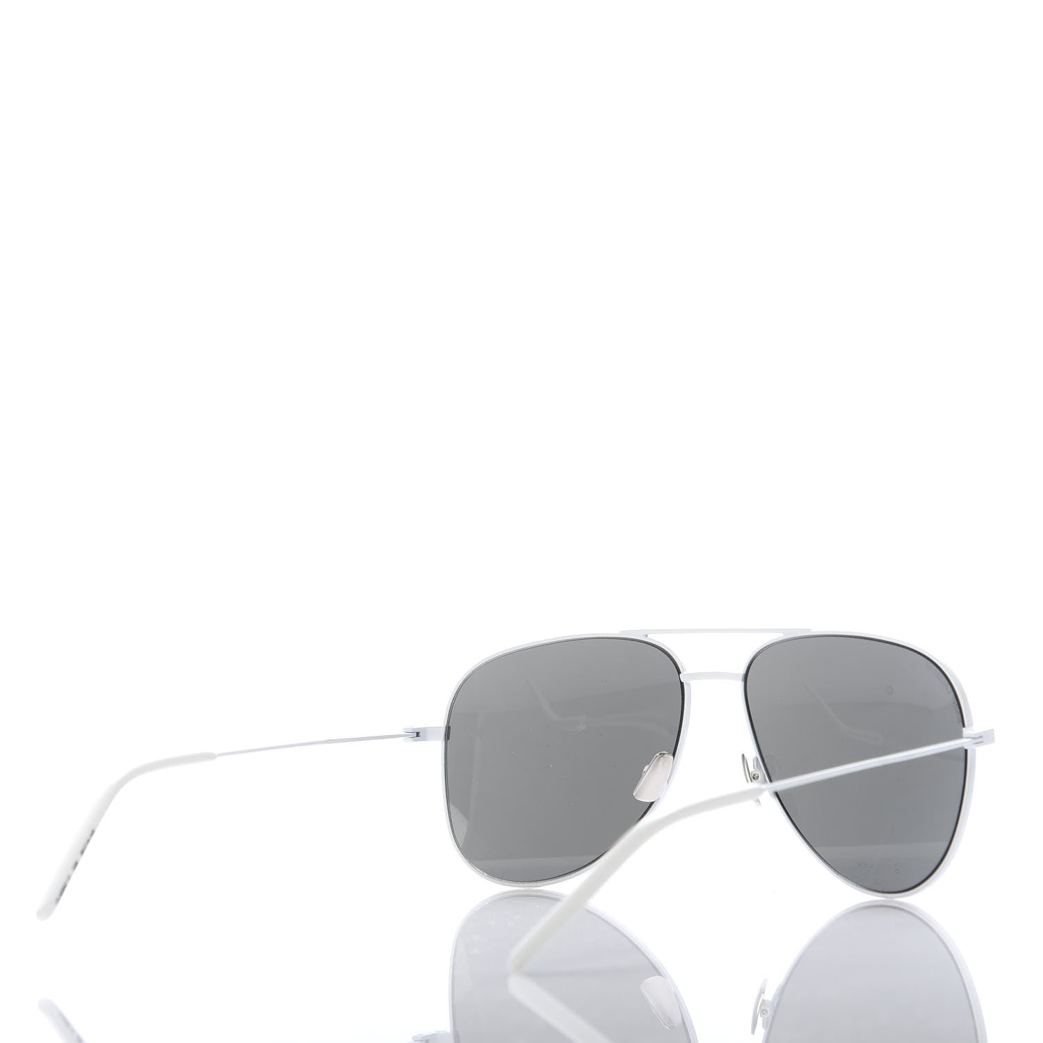 Saint Laurent Aviator Classic 11 Sunglasses White 4 of 9