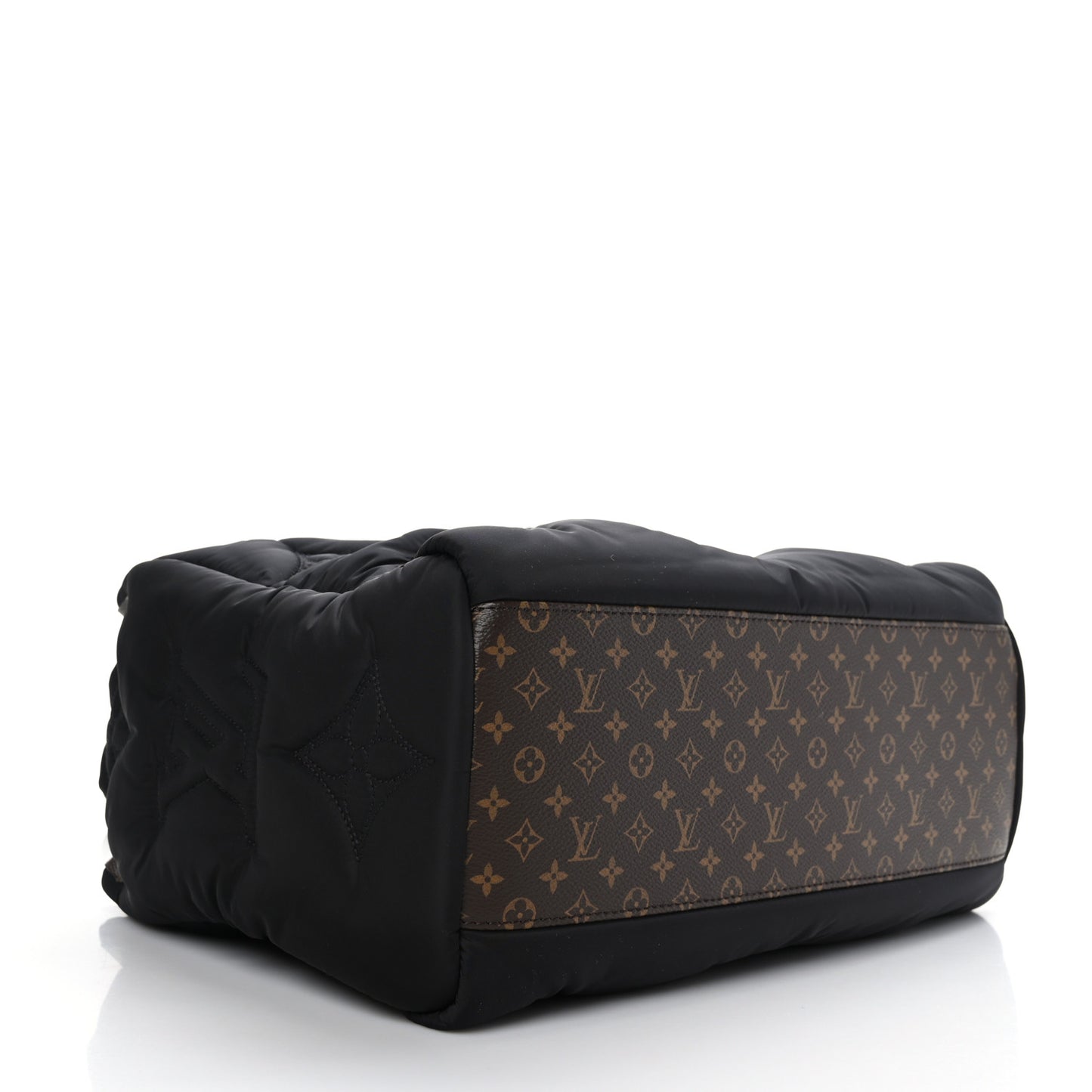 Econyl Monogram Pillow Giant Onthego MM Black