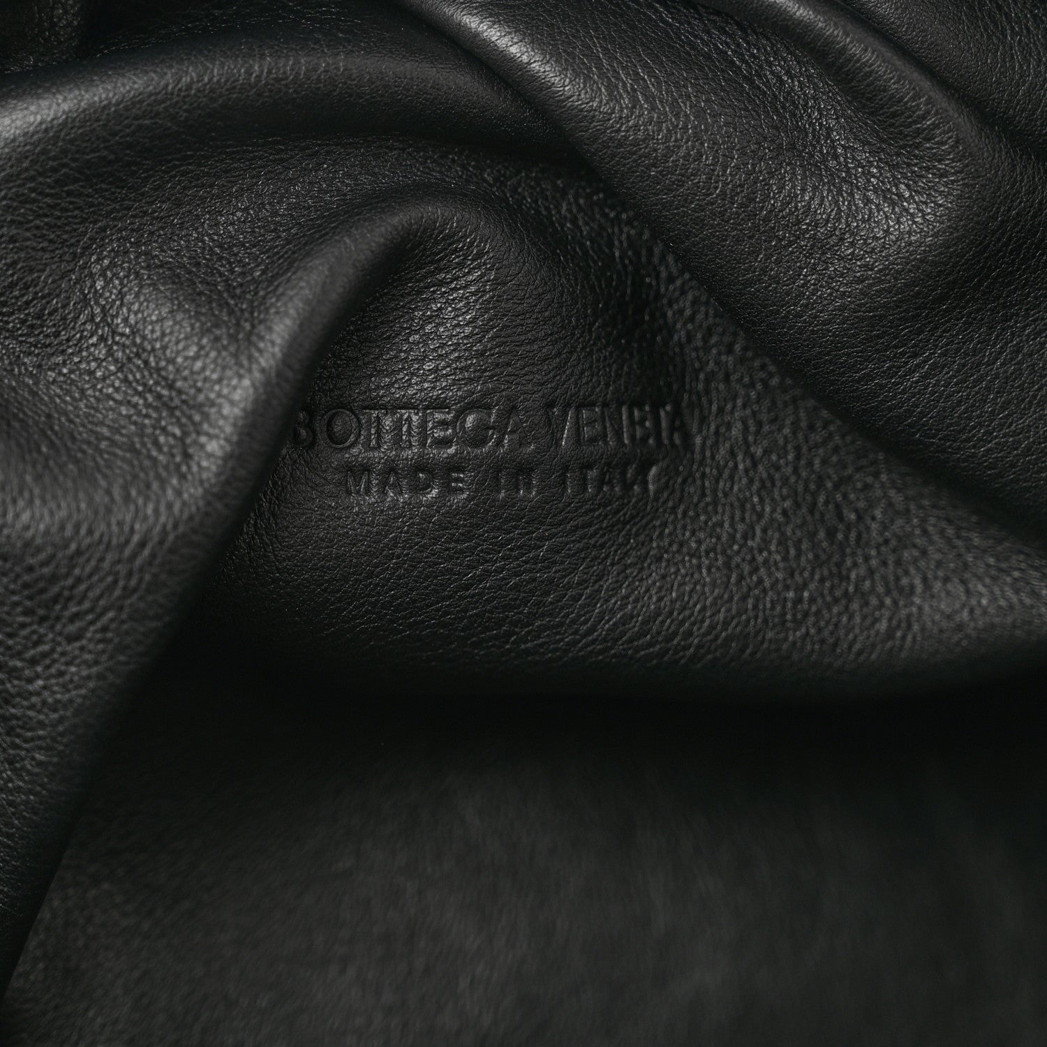 Bottega Veneta Smooth Butter Calf The Pouch Oversized Clutch Black 6 of 8