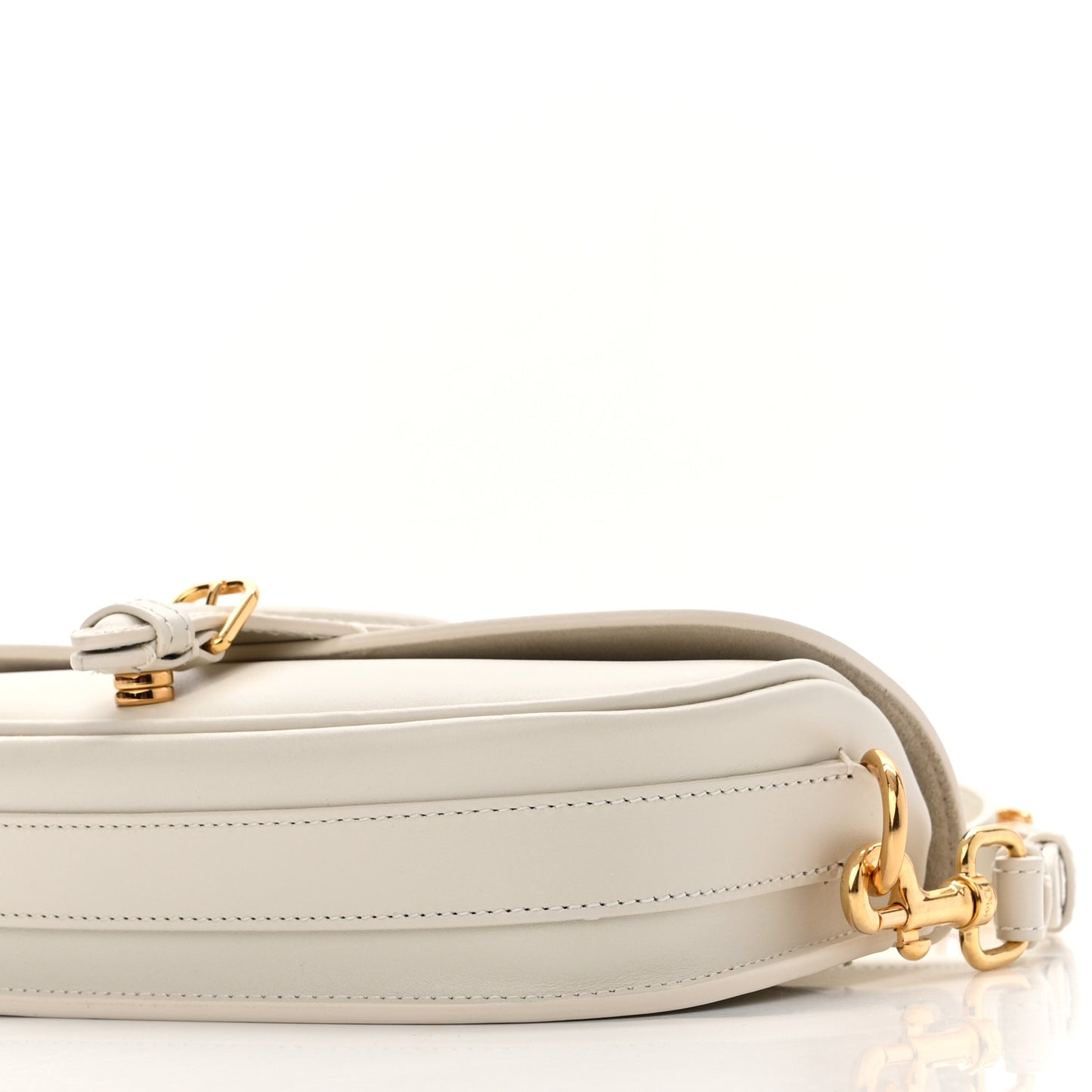 Box Calfskin East West Bobby Bag Latte