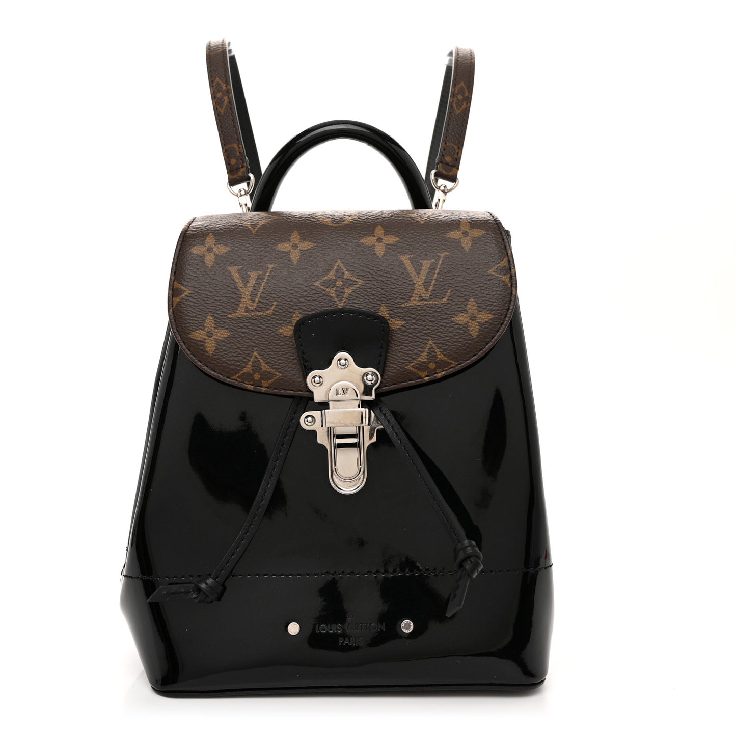 Patent Monogram Hot Springs Backpack Black