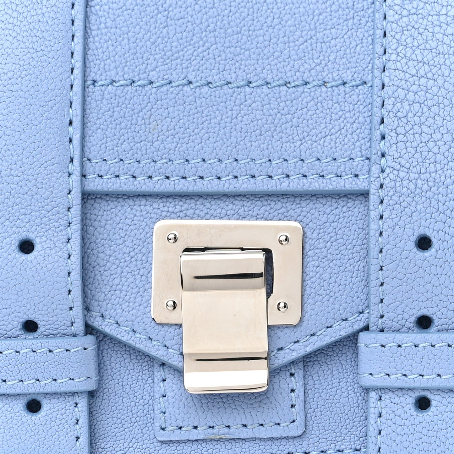 Lambskin Micro PS1 Satchel Paris Sky