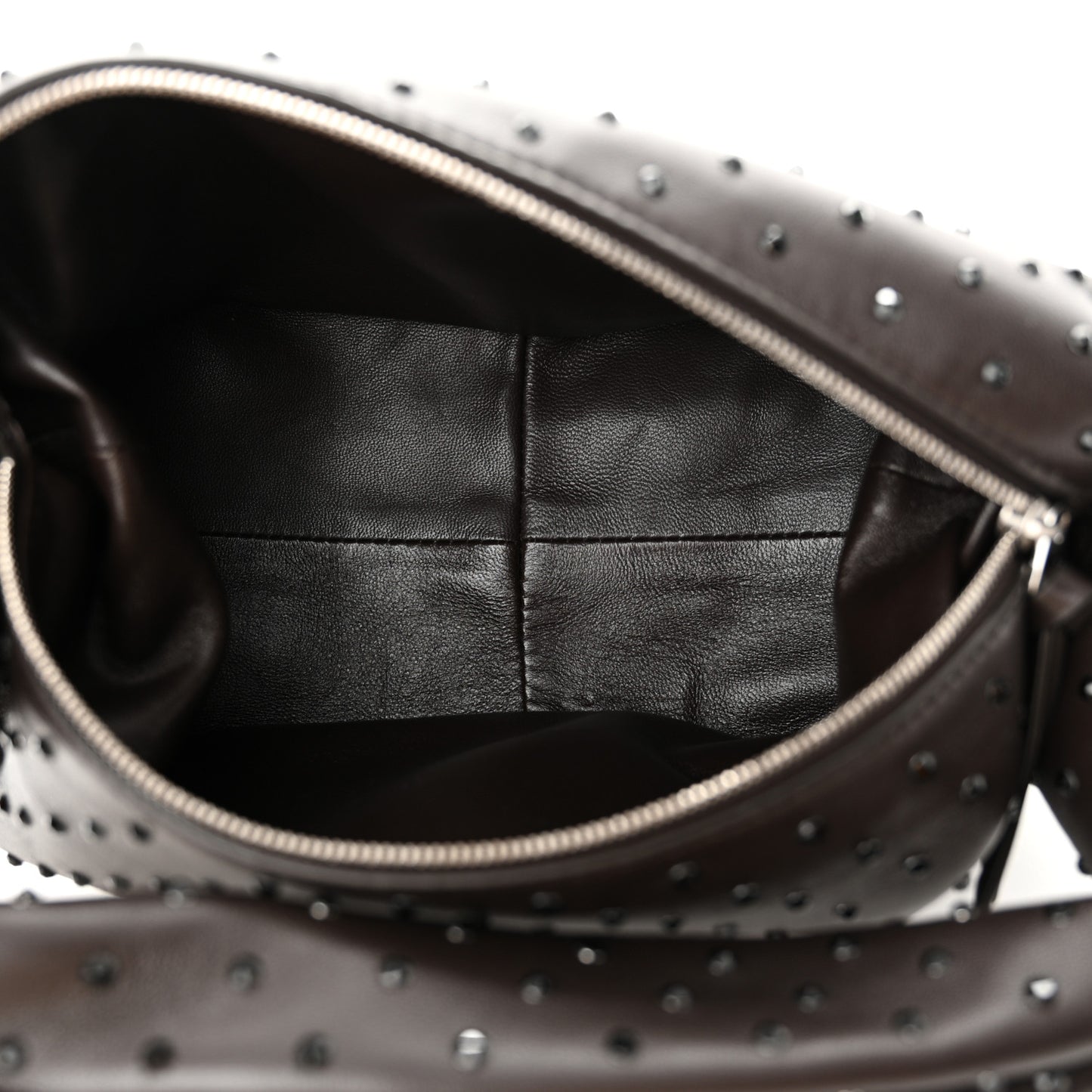 Nappa Strass Mini Double Knot Bag Fondant