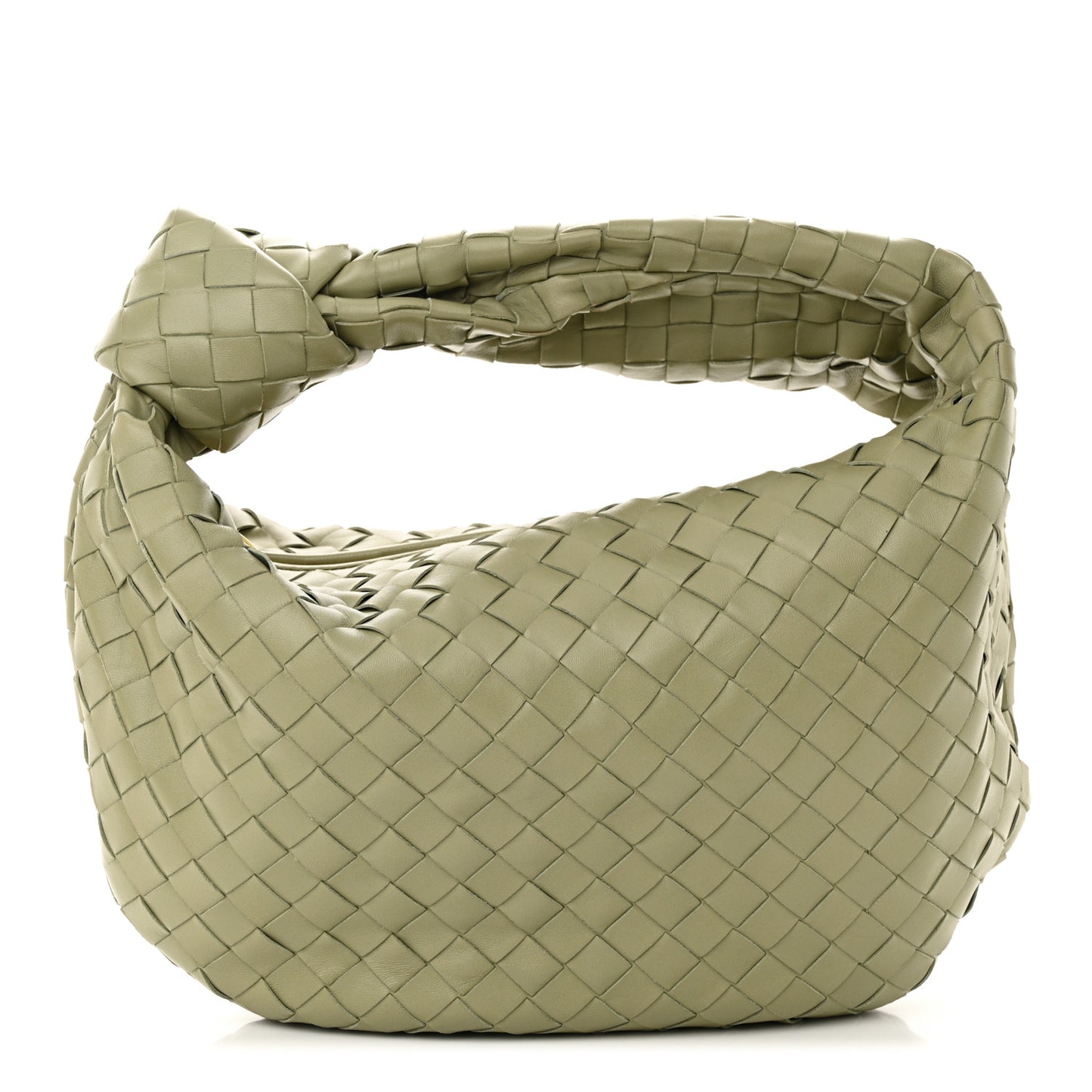 Nappa Intrecciato Teen Jodie Hobo Travertine