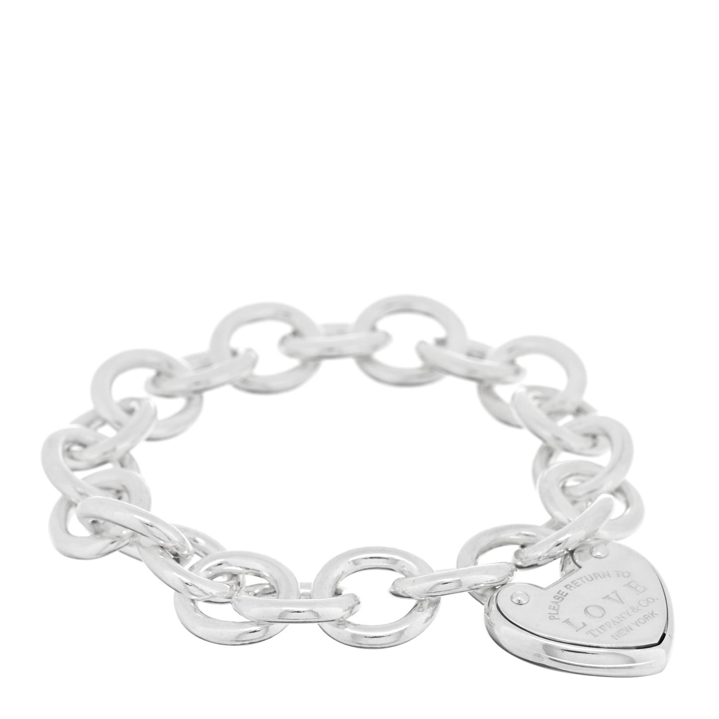 Sterling Silver Return to Tiffany Love Lock Bracelet
