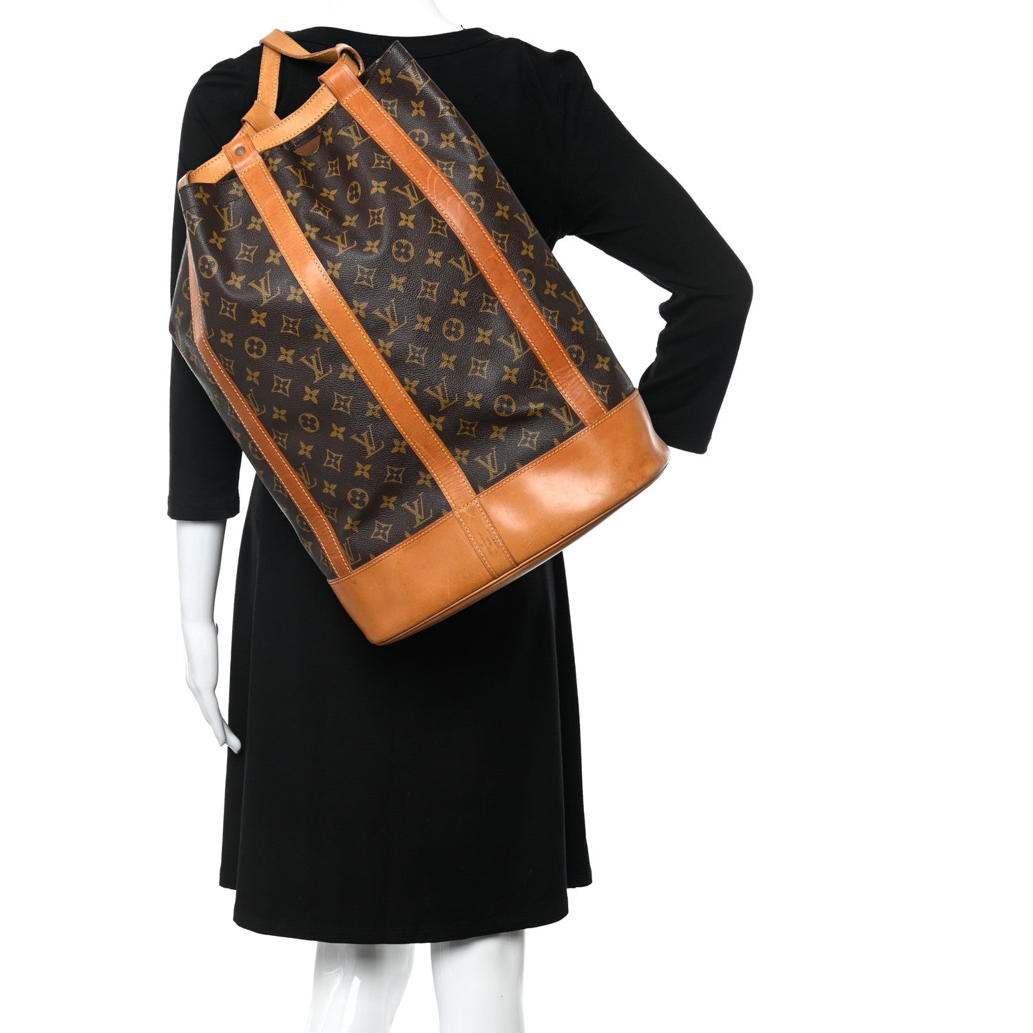 Louis Vuitton Monogram Randonnee GM Backpack 2 of 14