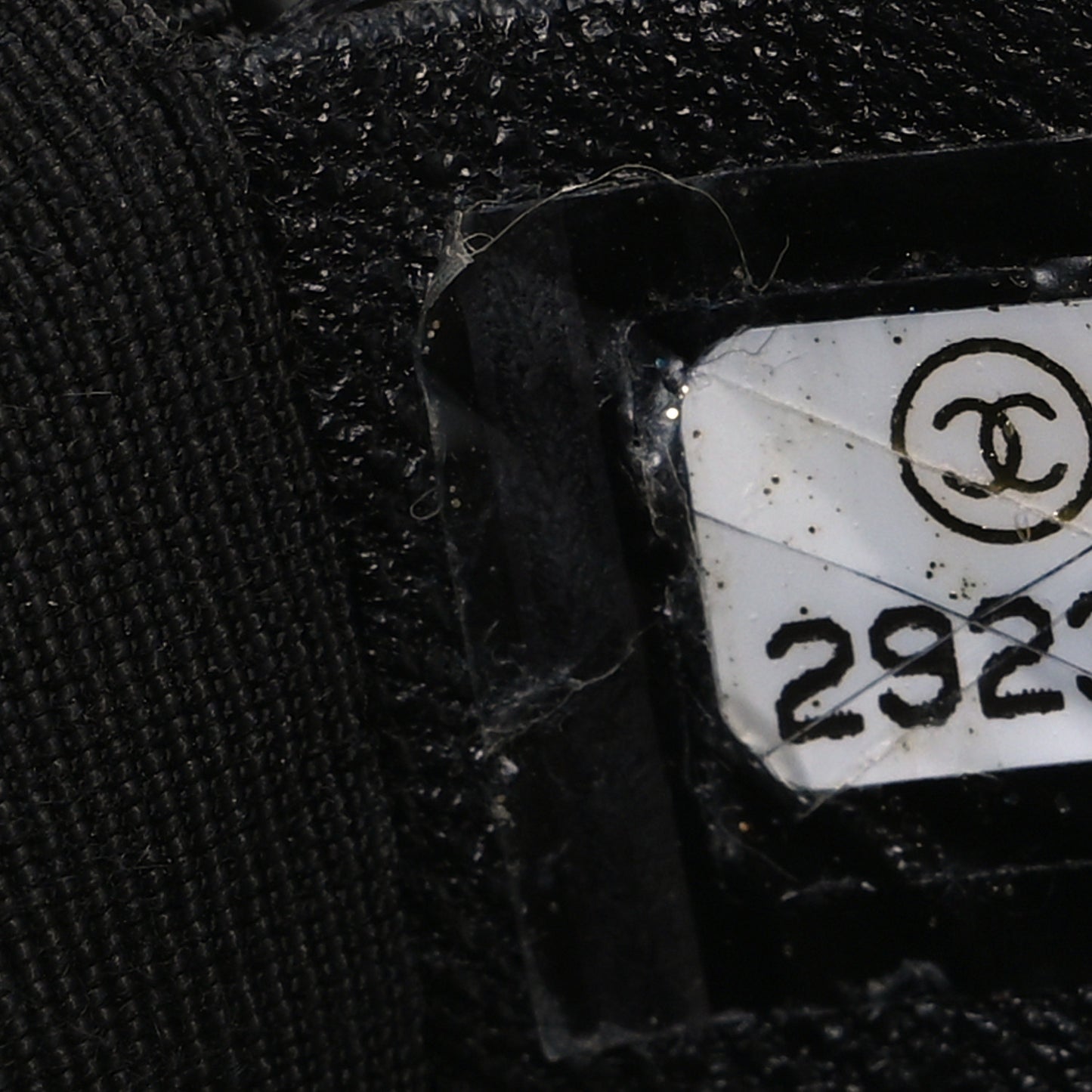 Calfskin Quilted Small Boy Flap Black