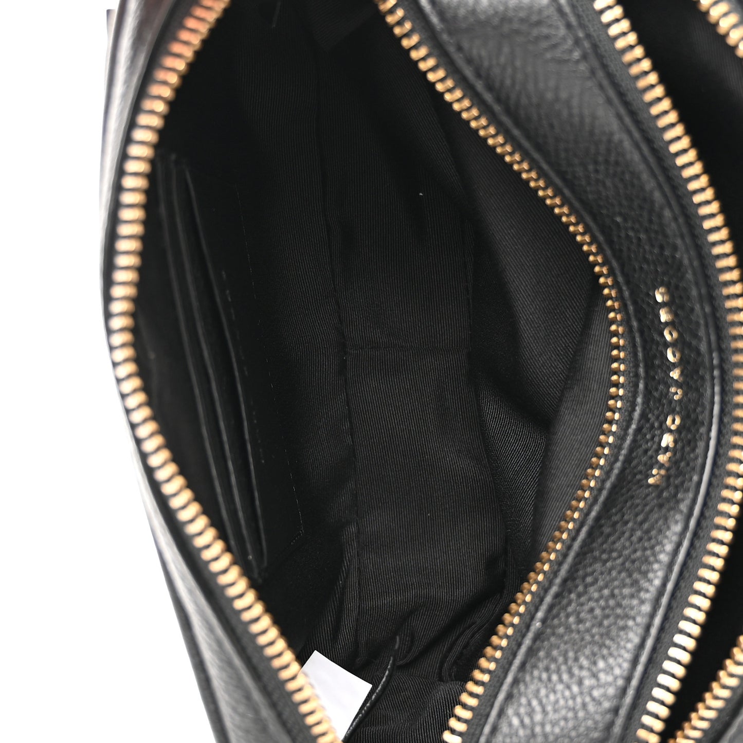 Calfskin Small Snapshot Camera Bag Black