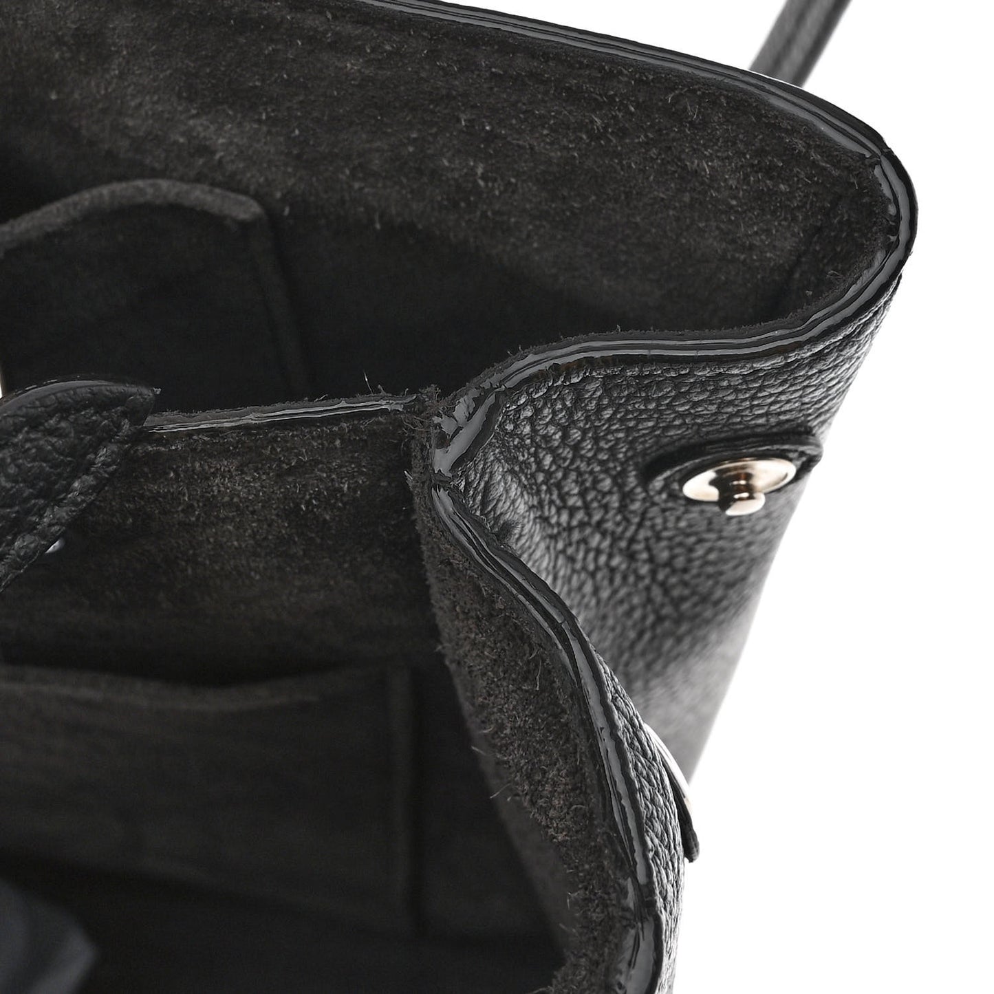 Calfskin Large Varenne Logo Top Handle Satchel Black