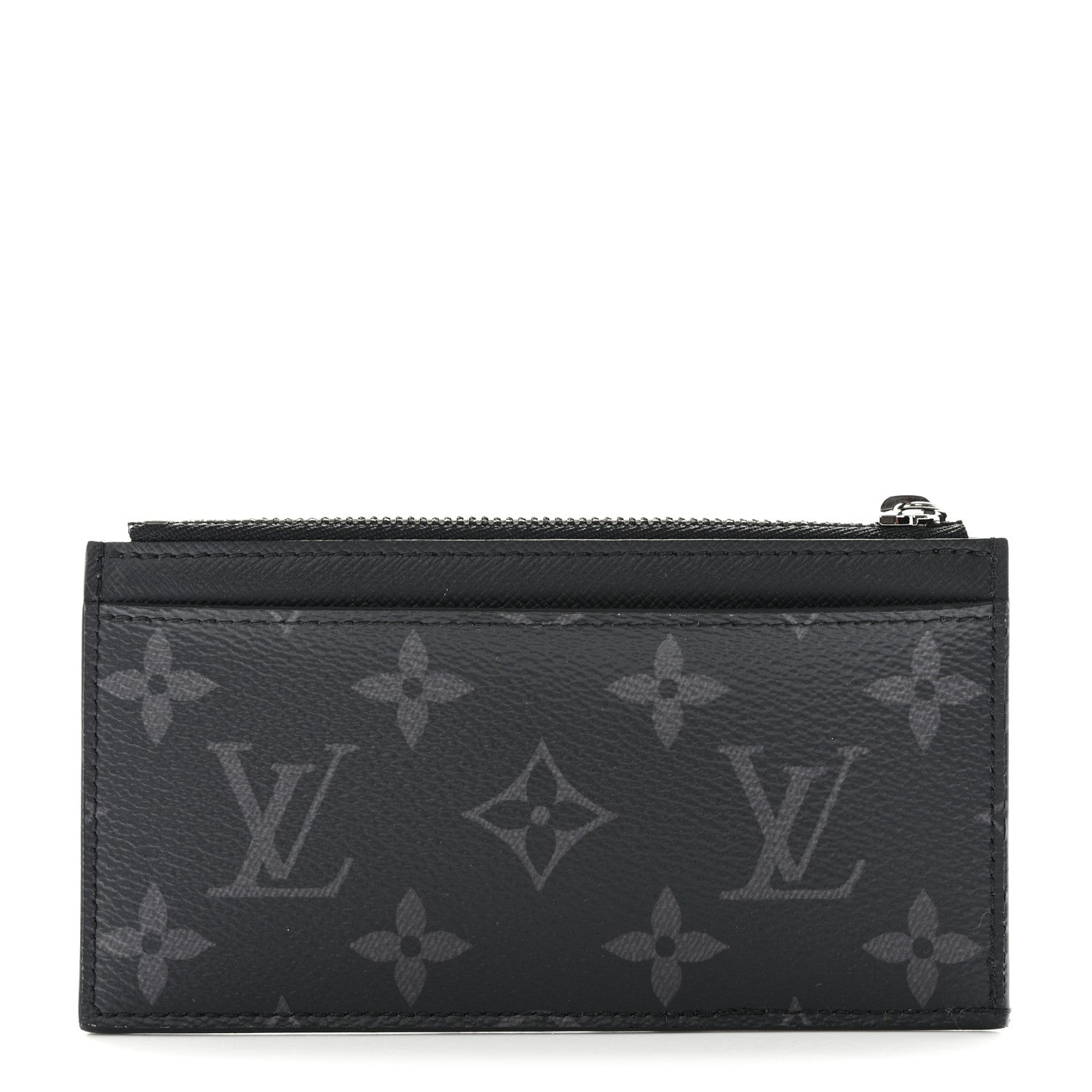 Louis Vuitton Taigarama Coin Card Holder Black 1 of 7