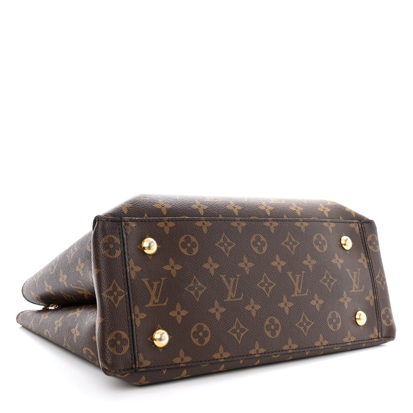 Monogram Flower Tote Black