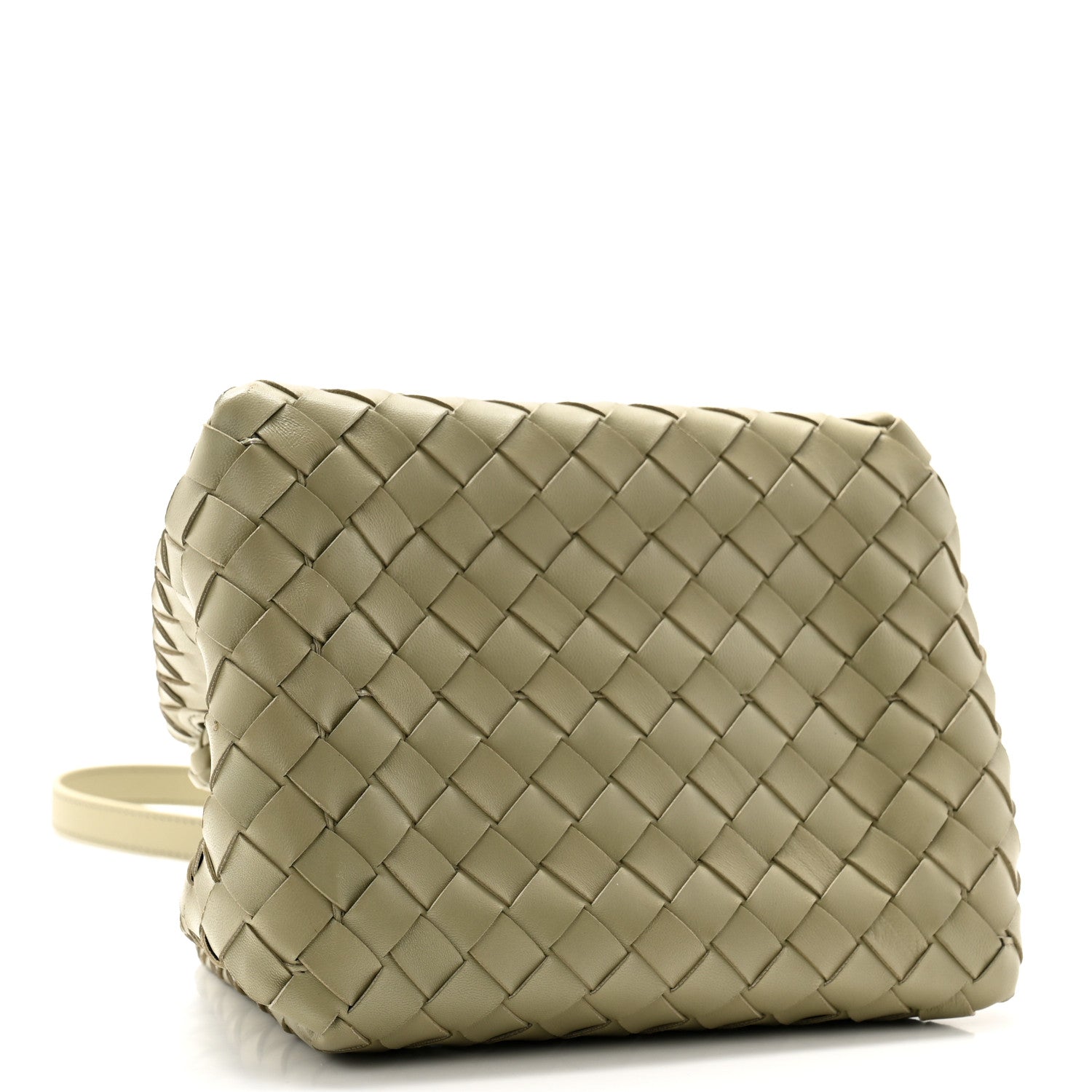 Bottega Veneta Nappa Intrecciato Small Parachute Shoulder Bag Travertine 4 of 9