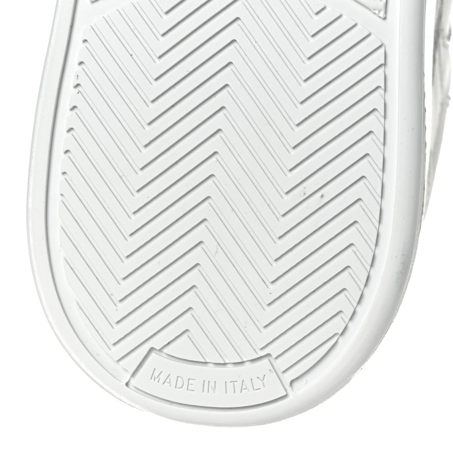 Calfskin Womens CC Sneakers 40.5 White