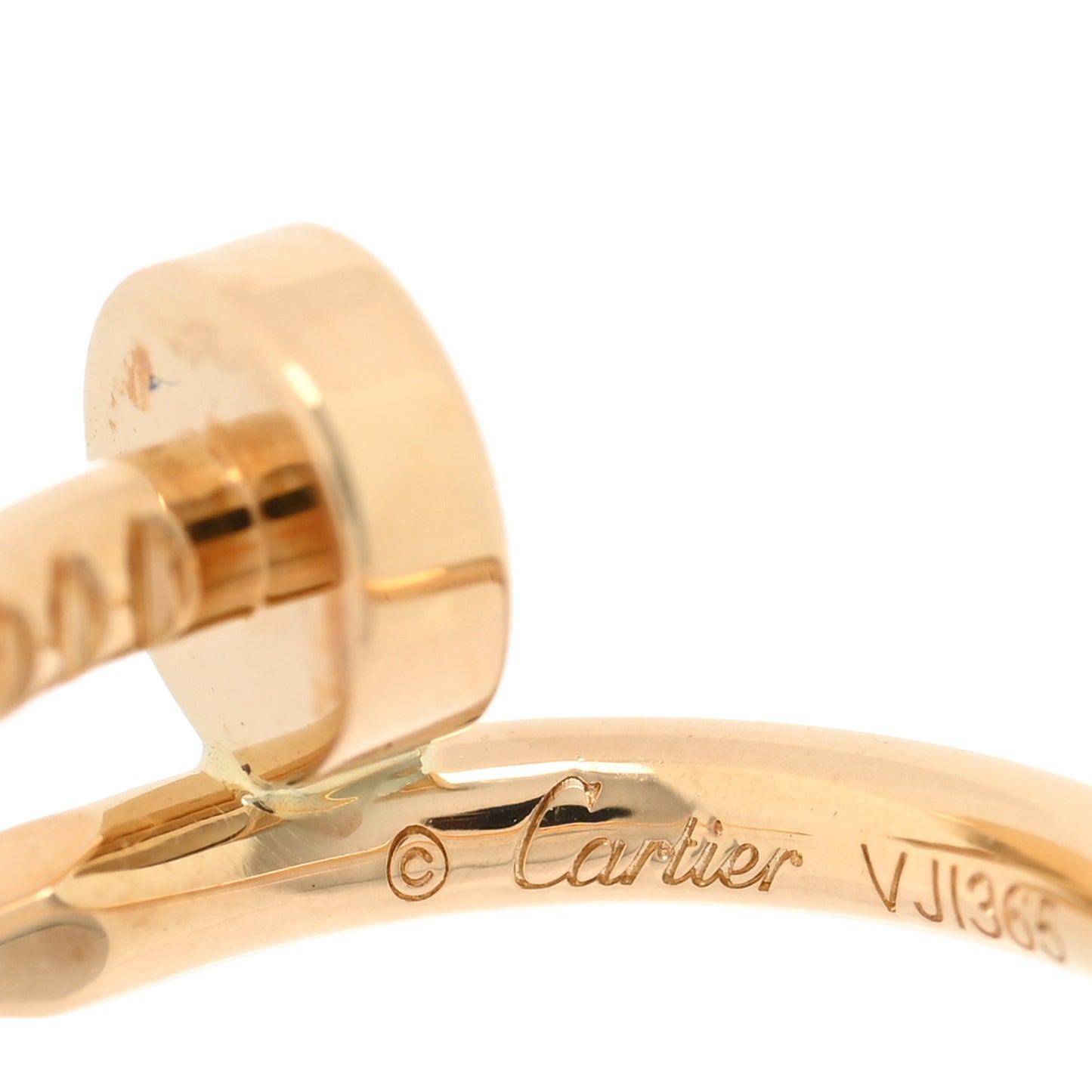 18K Yellow Gold Juste Un Clou Single Hoop Earring