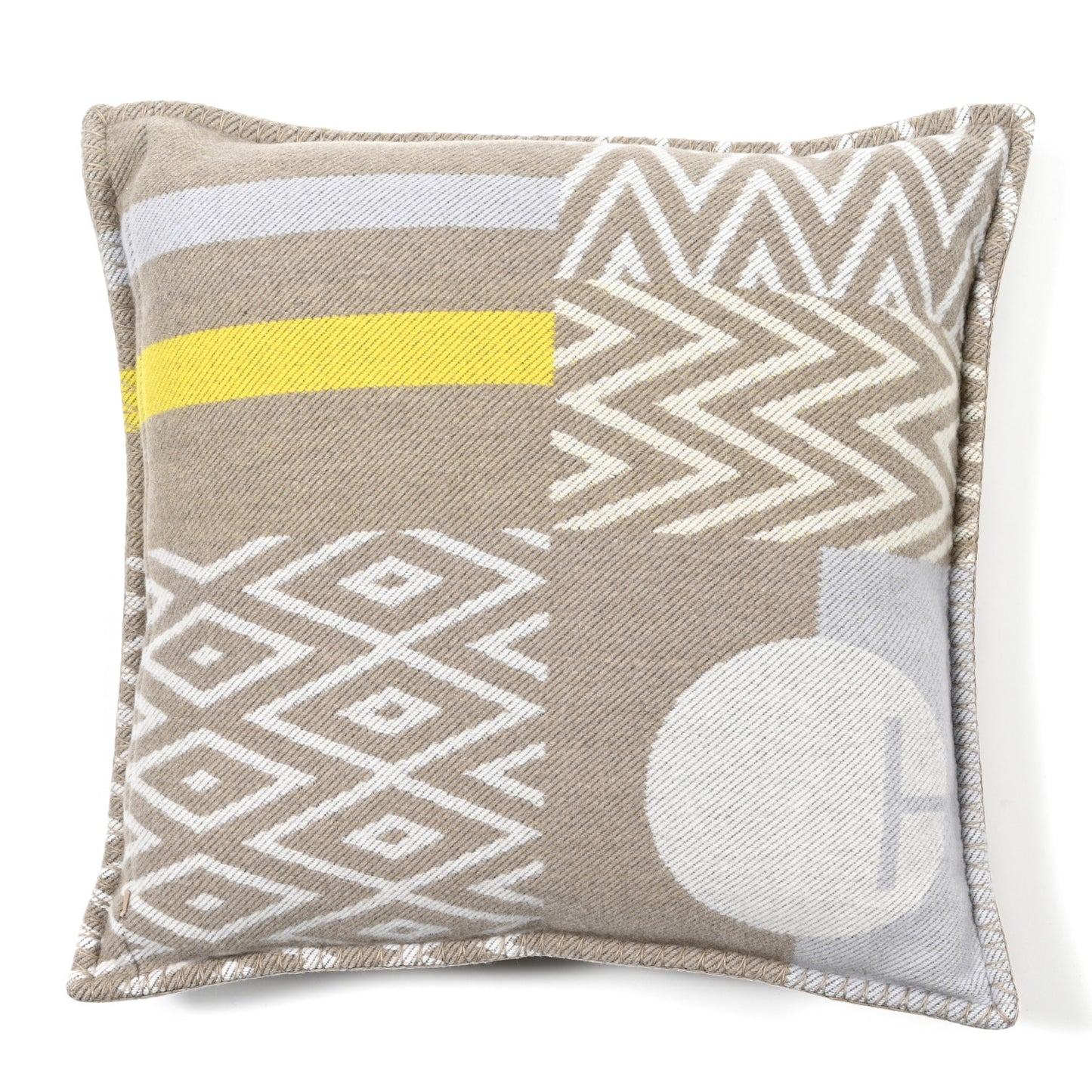 Wool Cashmere Enigmatic Pillow Grege