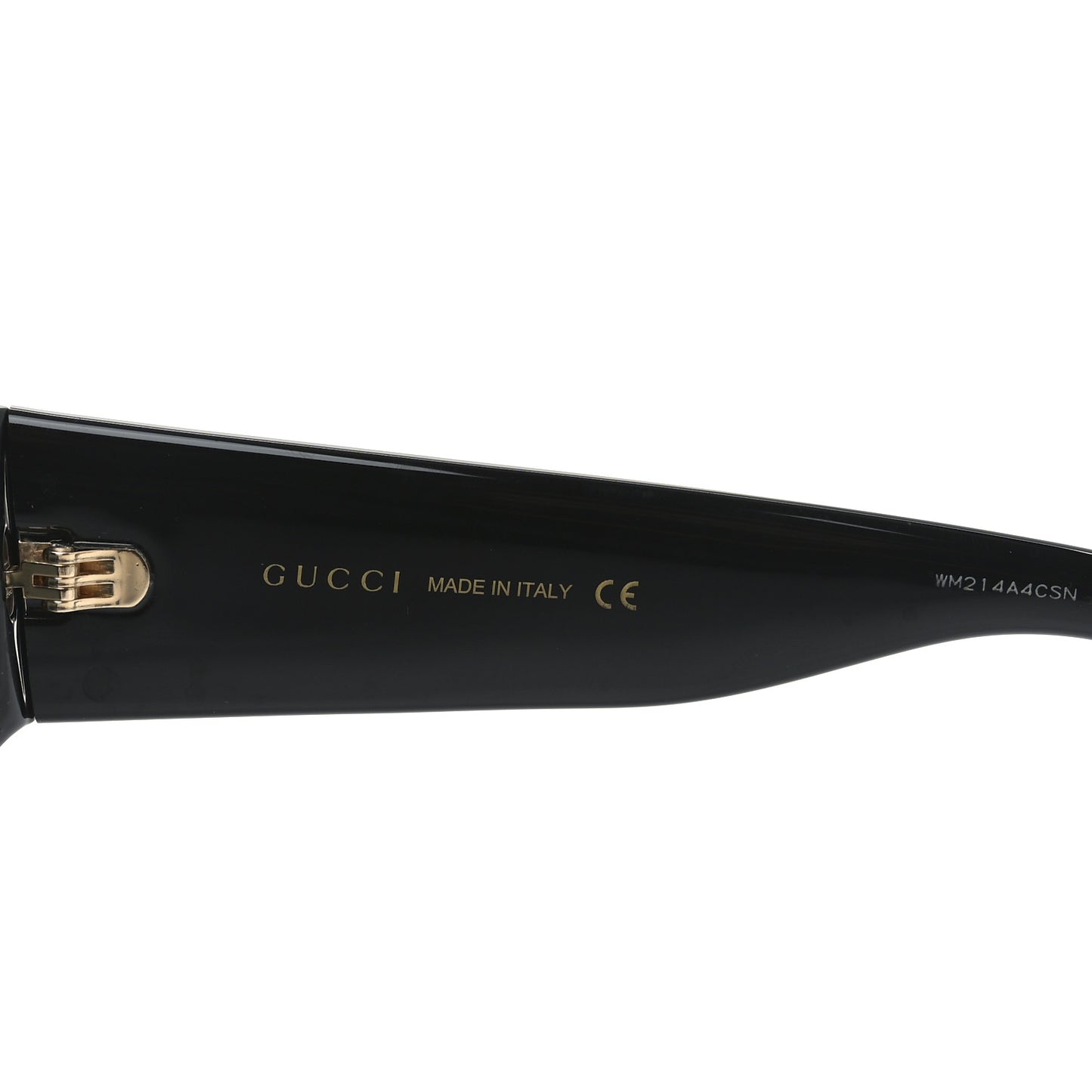 Acetate Square Frame Sunglasses GG0053S Black