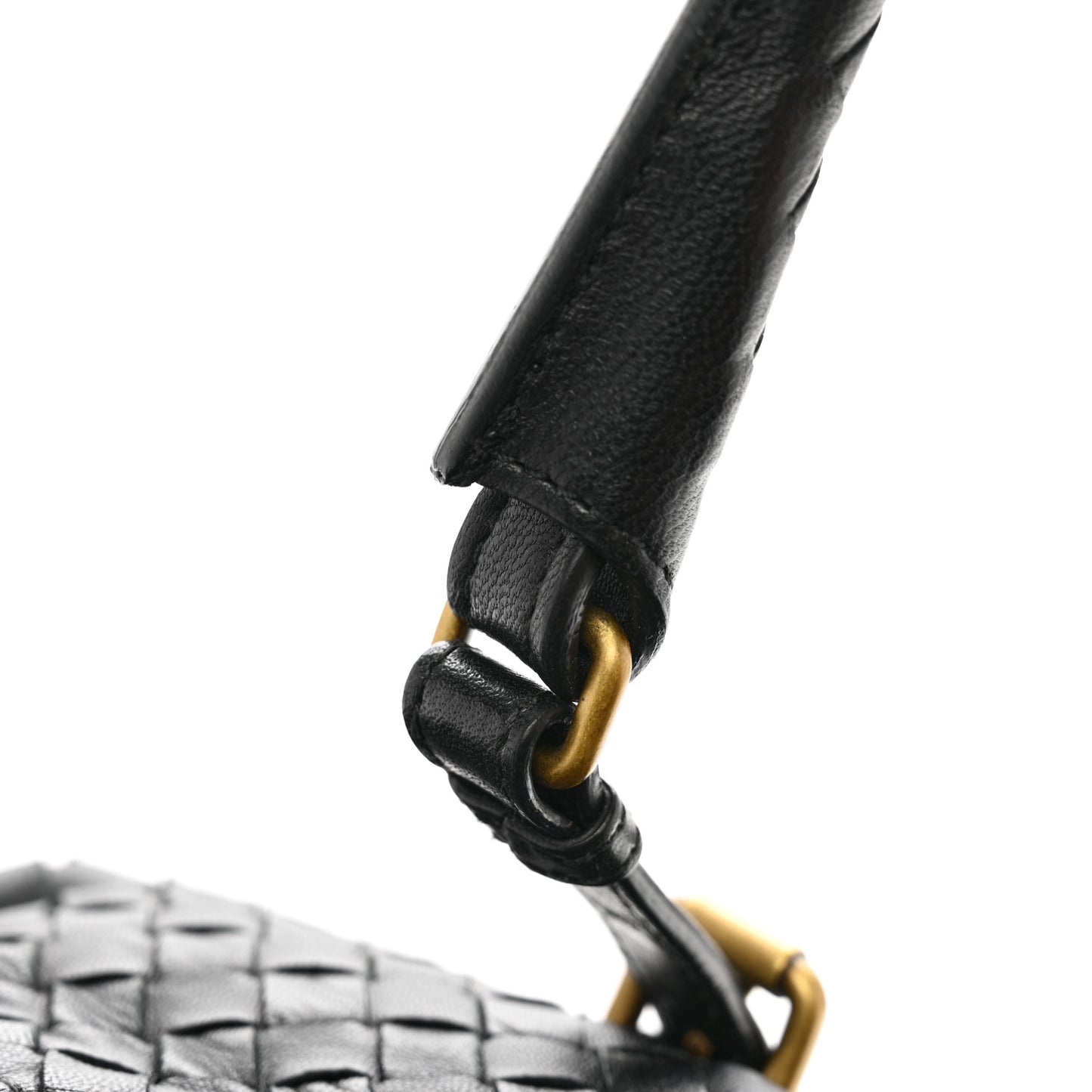 Nappa Intrecciato Montaigne Black