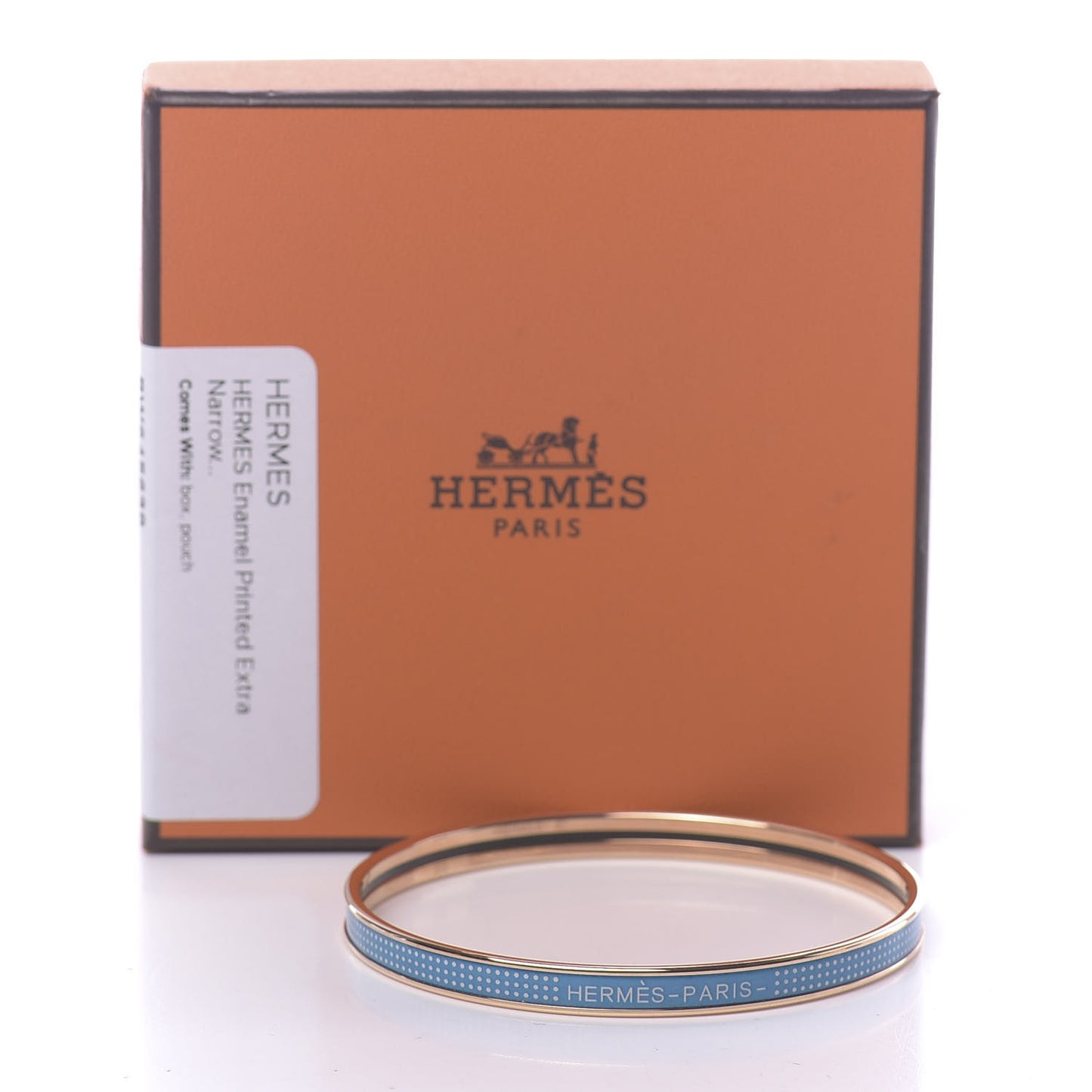 Enamel Printed Extra Narrow Dot Pop Bracelet 65 Color Patch