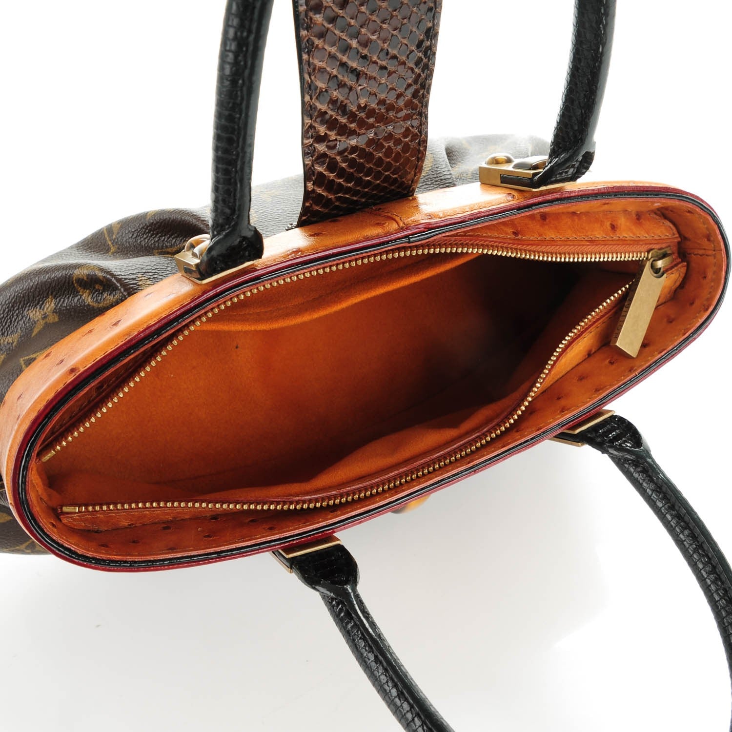 Louis Vuitton Monogram Ostrich Macha Waltz 5 of 8