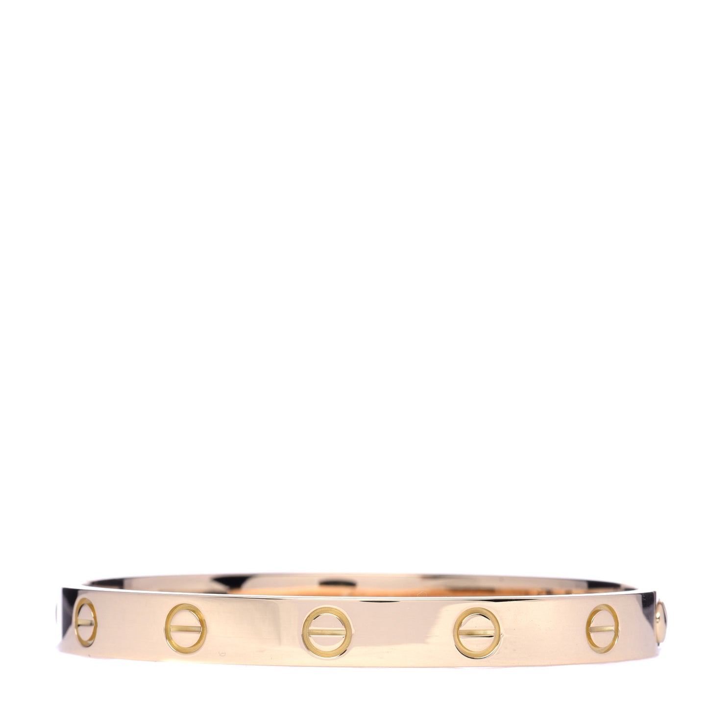 18K Yellow Gold LOVE Bracelet 16