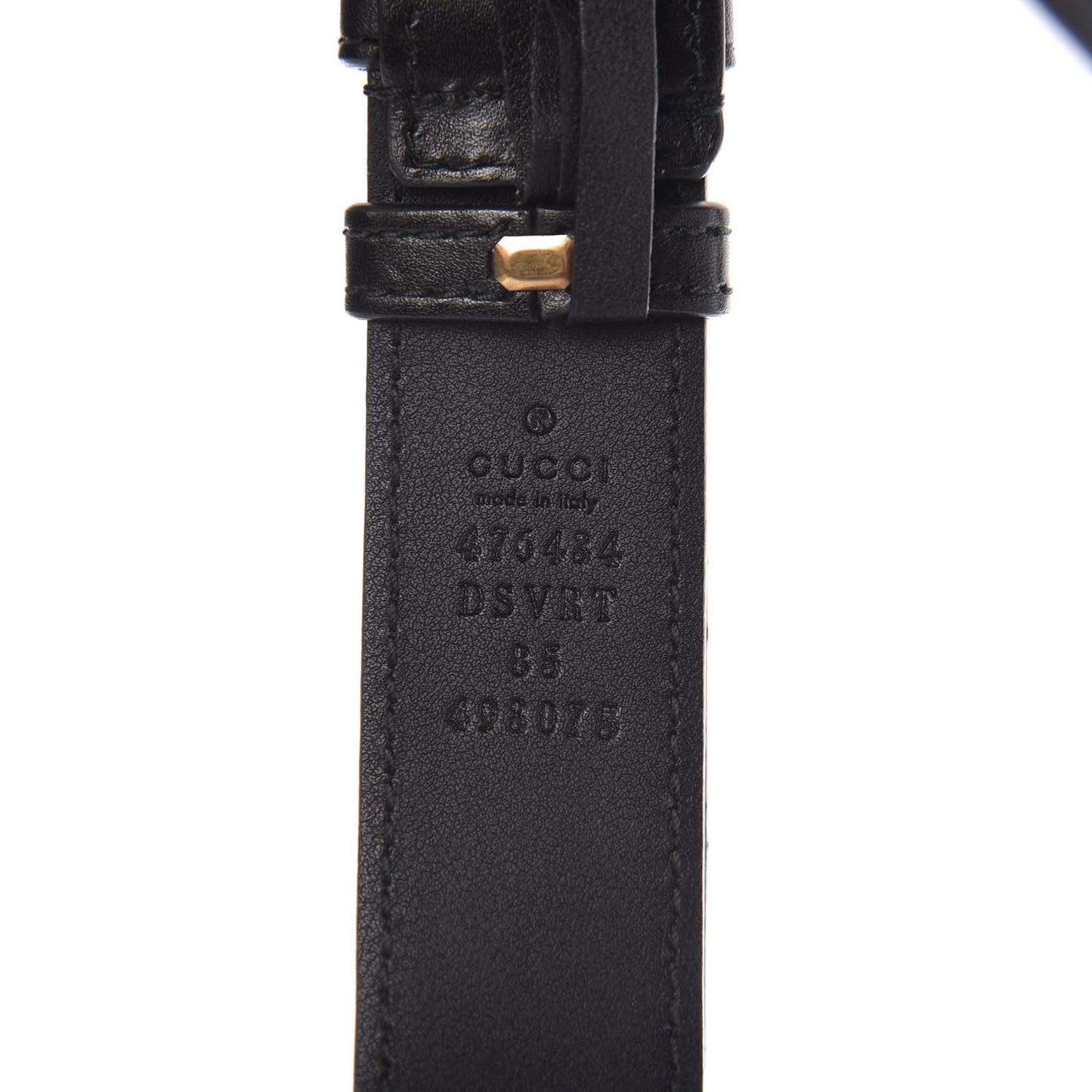 Calfskin Matelasse GG Marmont Belt Bag 85 34 Black