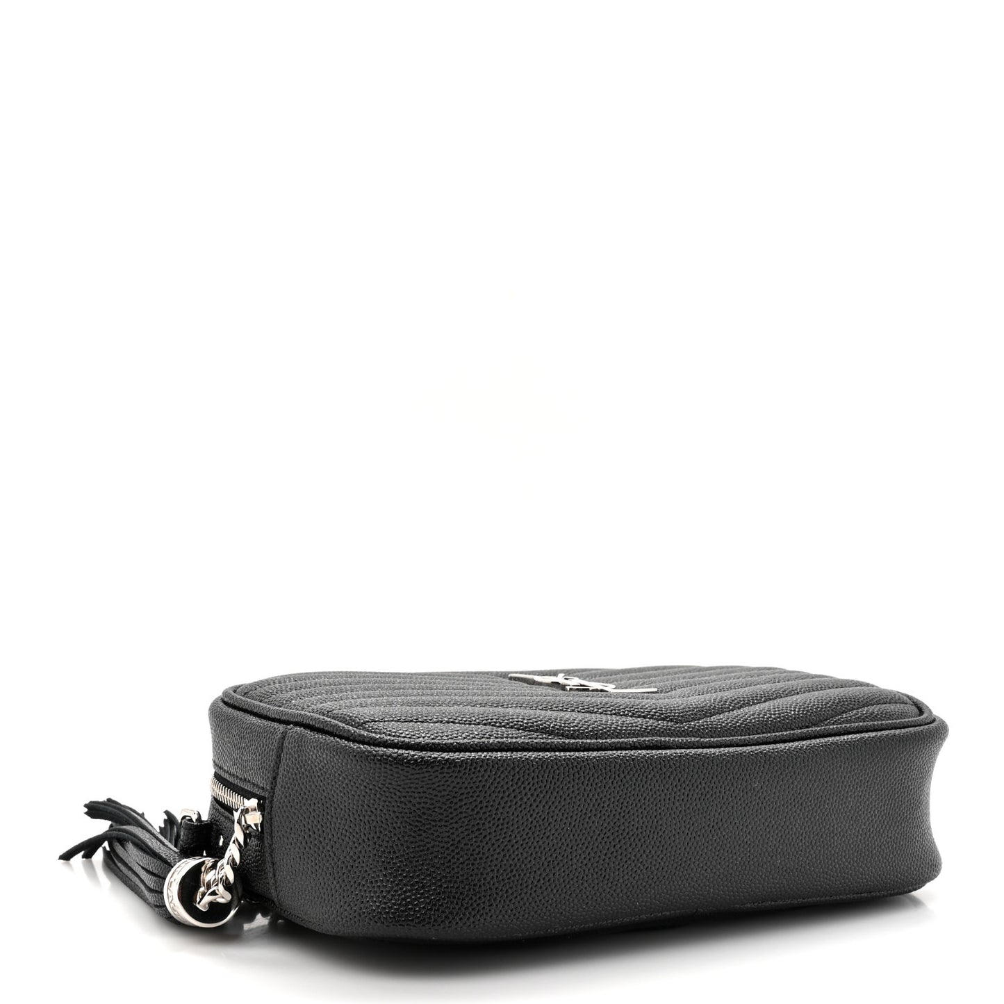 Grain De Poudre Matelasse Monogram Mini Lou Camera Bag Black