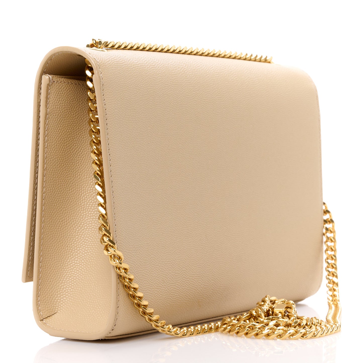 Grain De Poudre Medium Monogram Kate Satchel Nude Powder