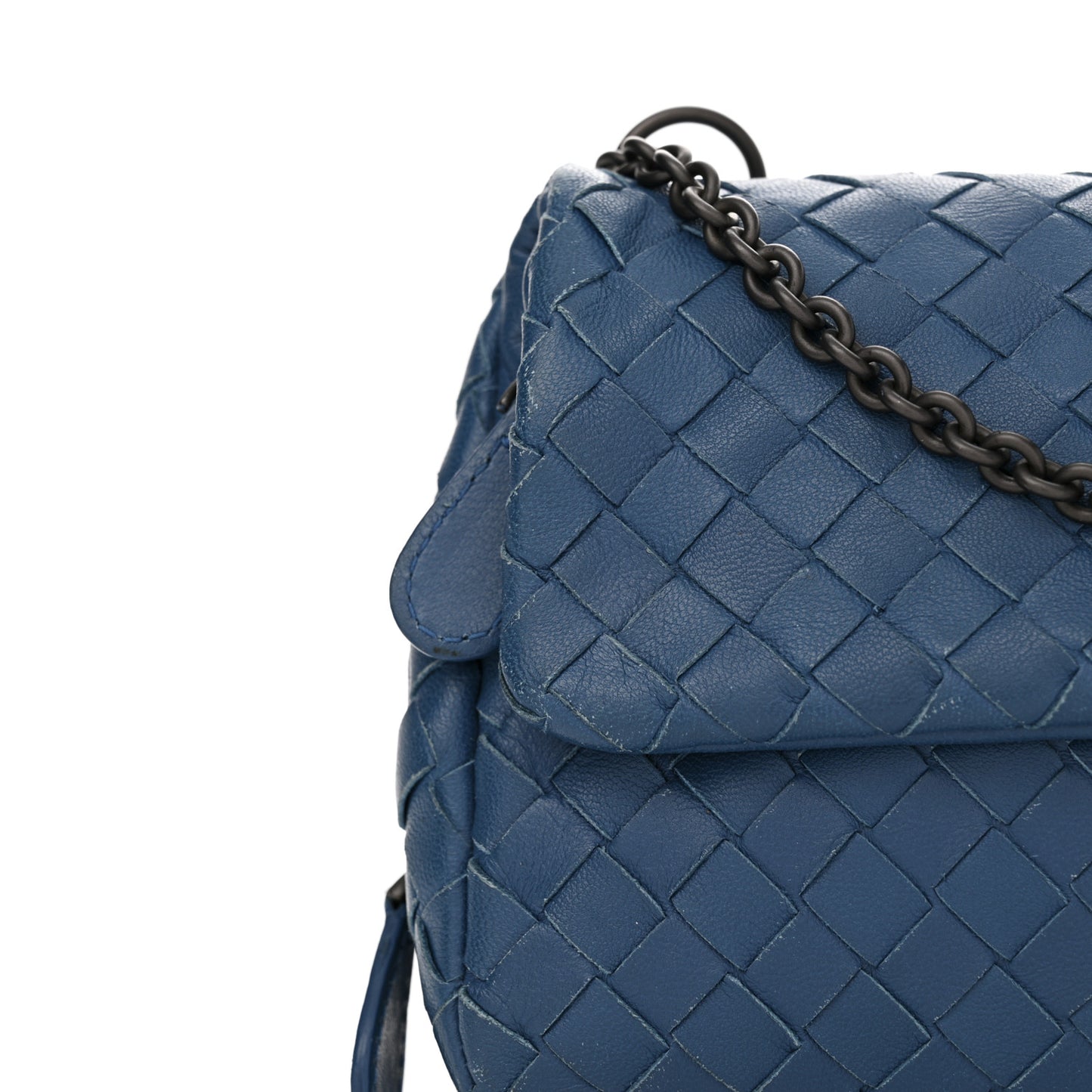 Nappa Intrecciato Small Chain Crossbody Empire