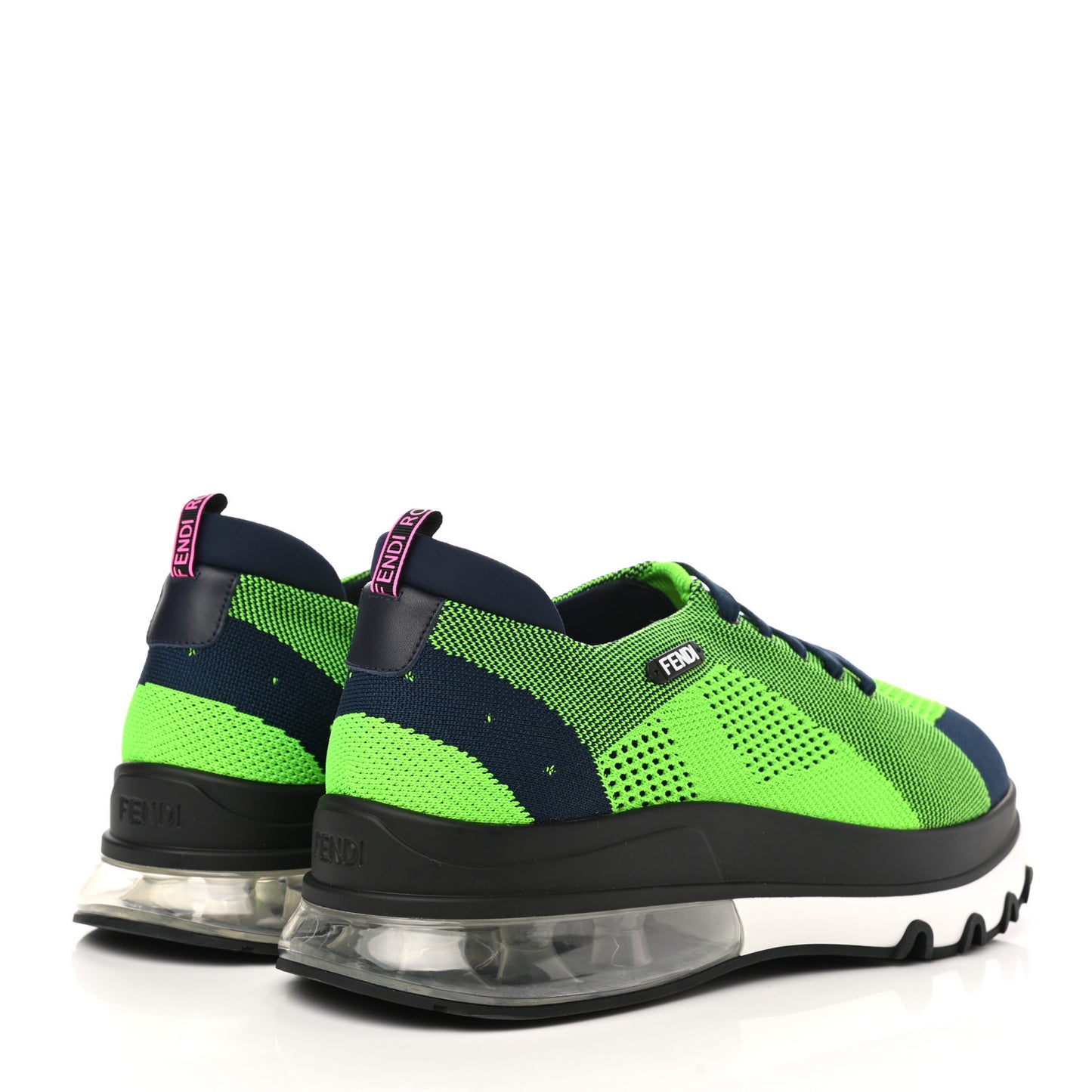 Jersey Vitello Mens Low Top Sneakers 10 Bora Verde Fluo New Indigo