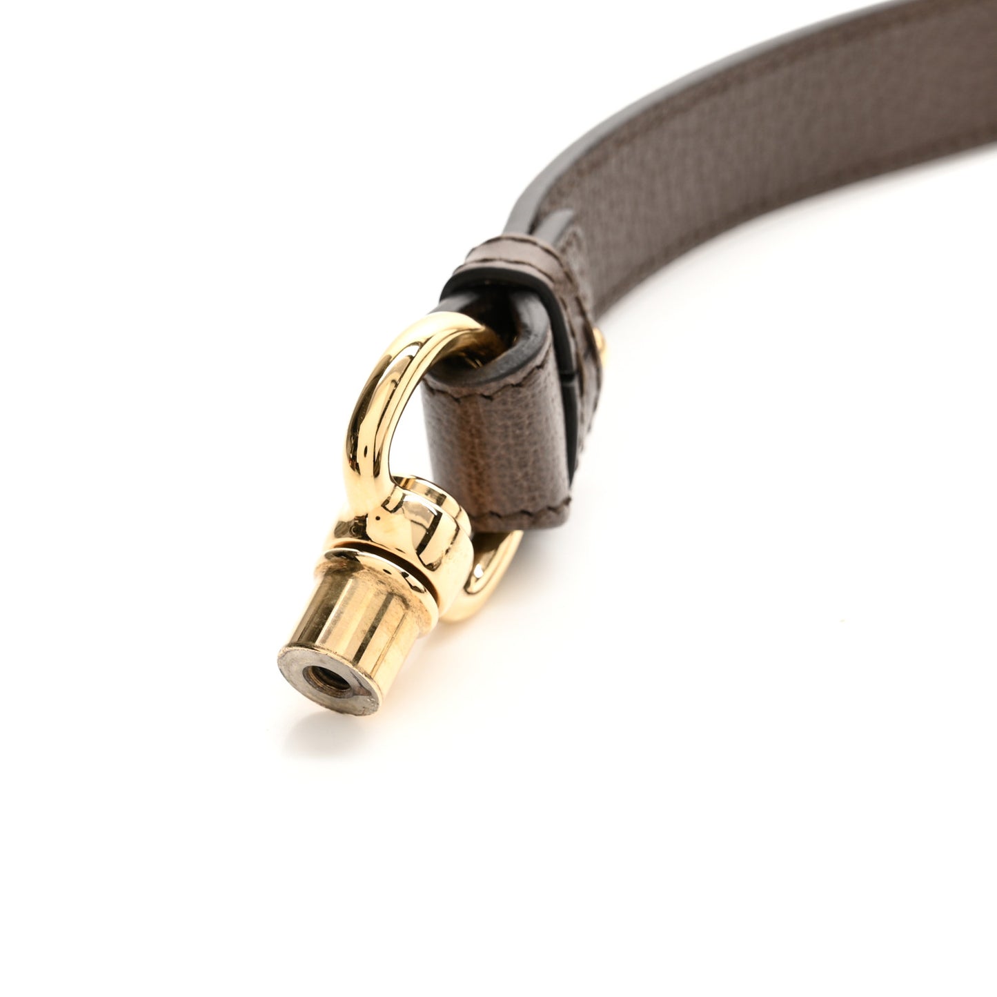 GG Supreme Monogram Textured Dollar Calfskin Web Medium Blondie Shoulder Flap Bag Beige Ebony New Acero