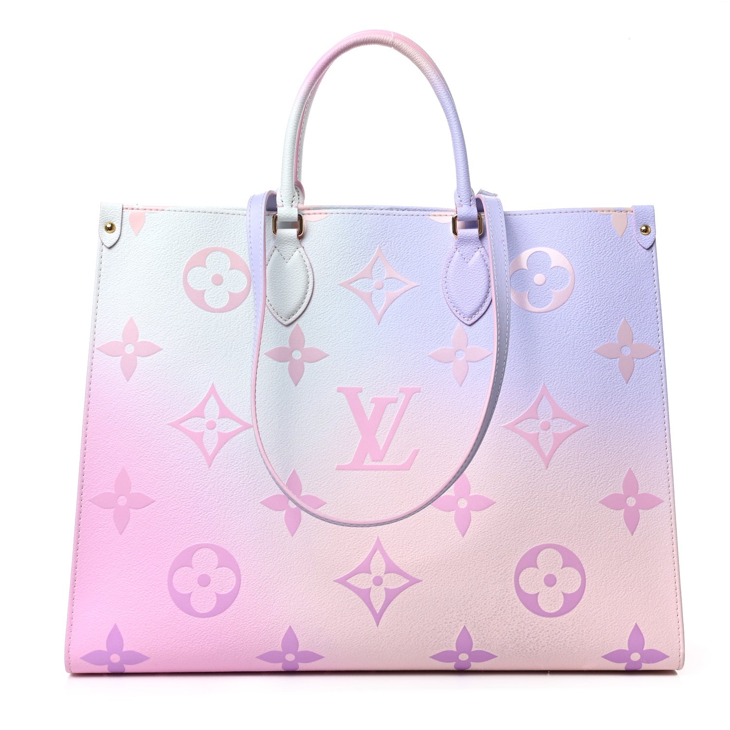 Louis Vuitton Monogram Giant Spring In The City Onthego GM Sunrise Pastel 1 of 9