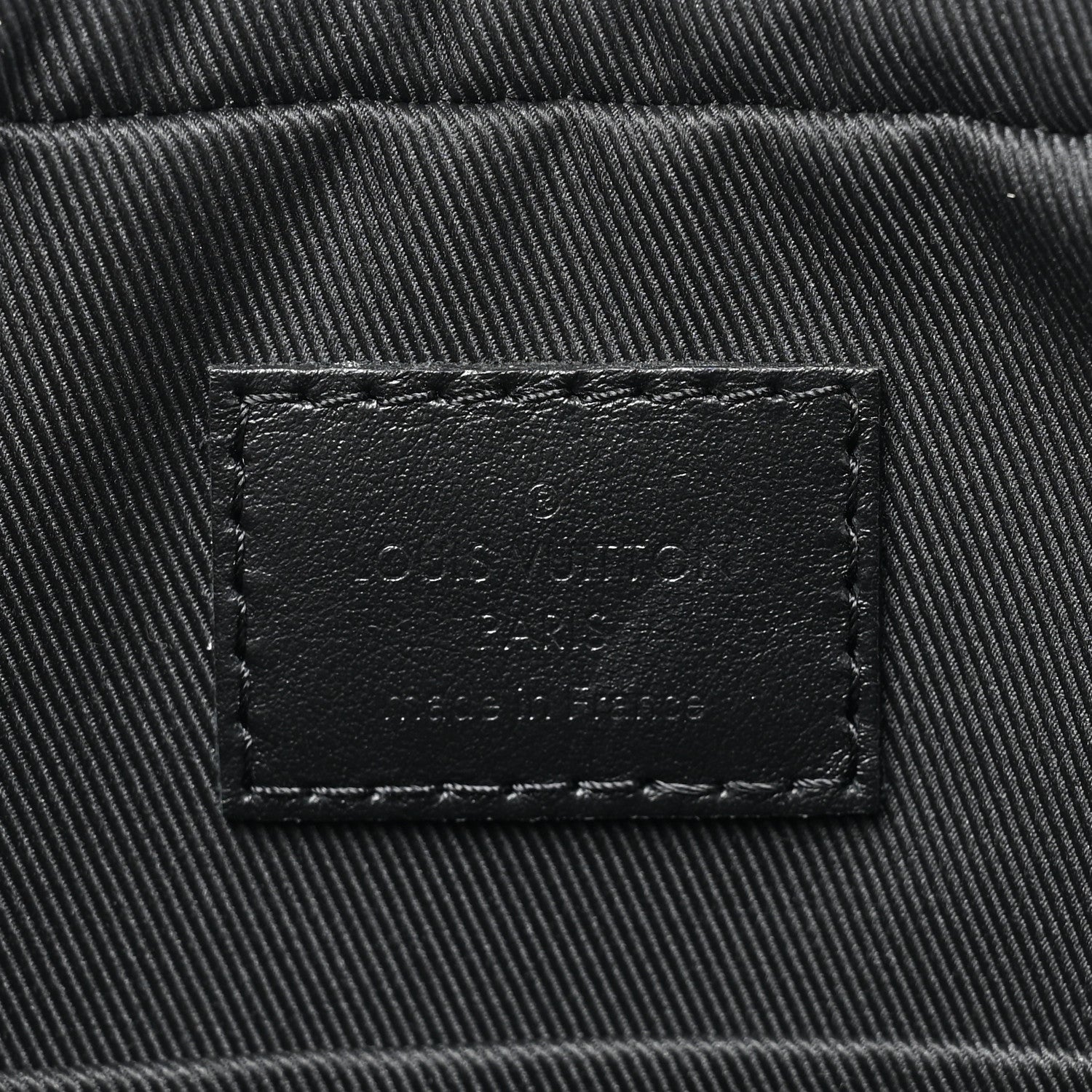 Louis Vuitton Calfskin Monogram Shadow Duo Messenger Black 7 of 11