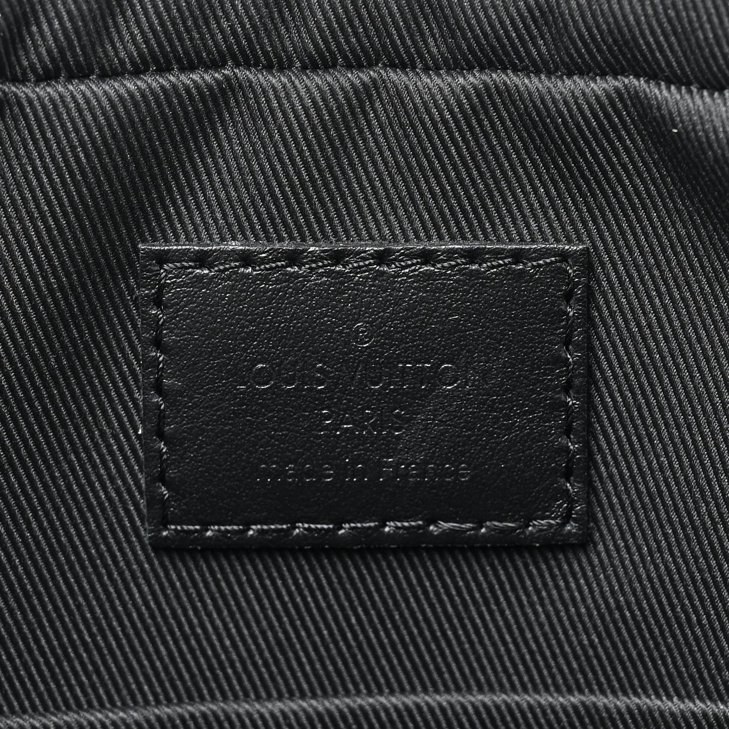 Calfskin Monogram Shadow Duo Messenger Black