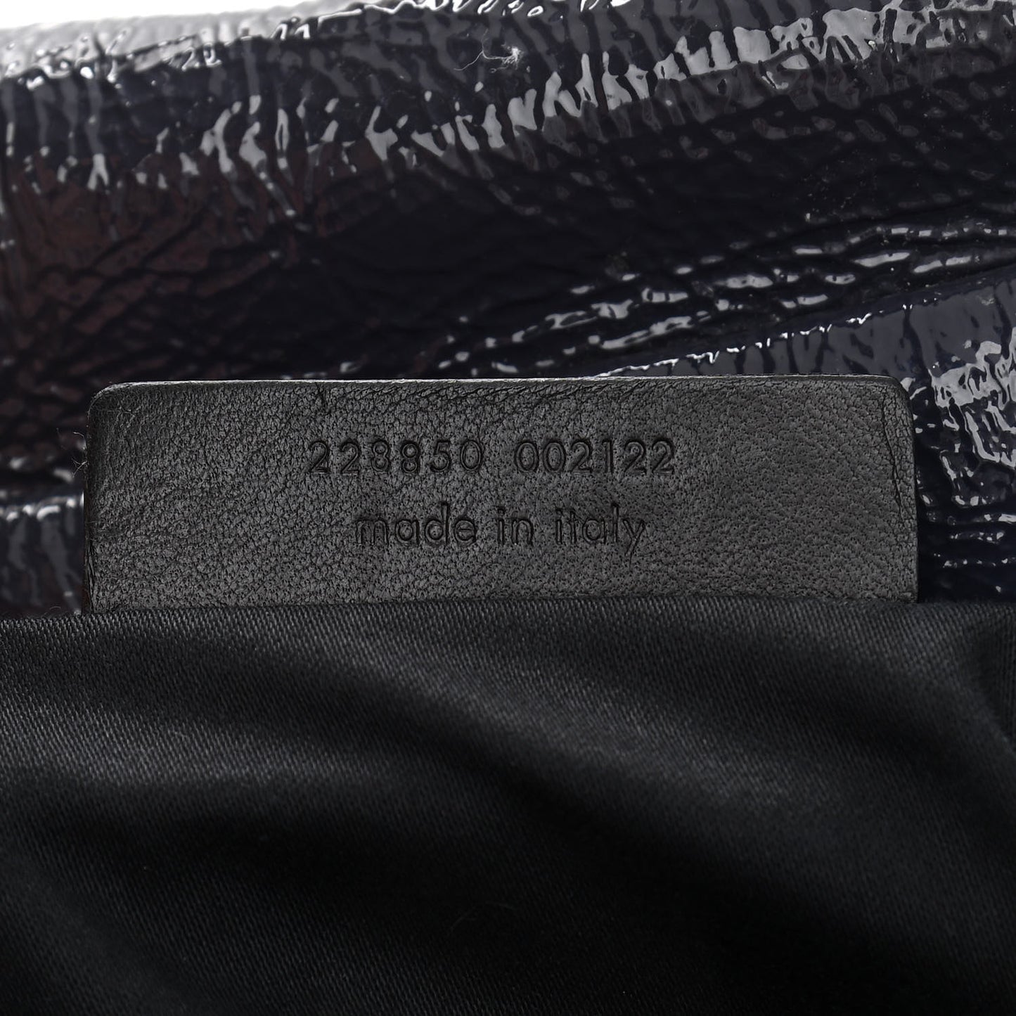 Patent Lover Bag Black