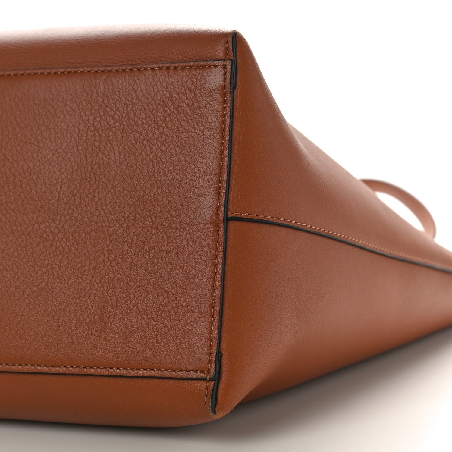 Loewe Smooth Calfskin Small Anagram Tote Tan 8 of 8