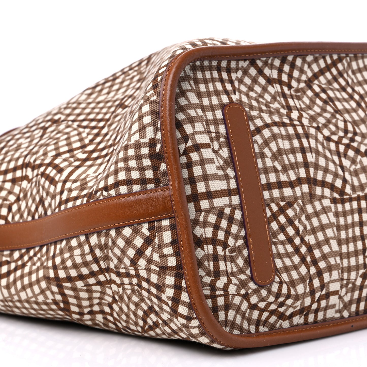 Visetos Large Liz Reversible Shopper Tote Cognac
