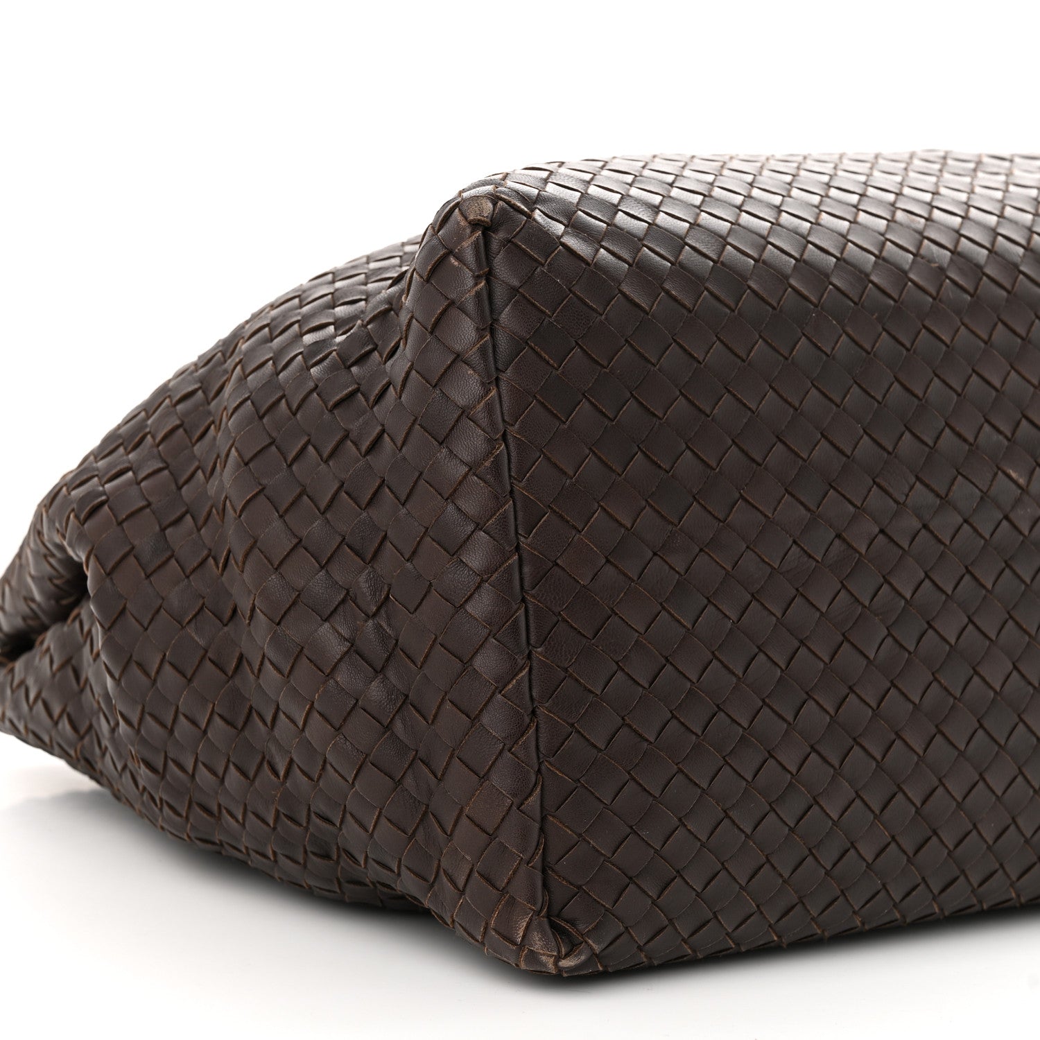 Bottega Veneta Intrecciato Light Calf Shopper Tote Ebano 9 of 15