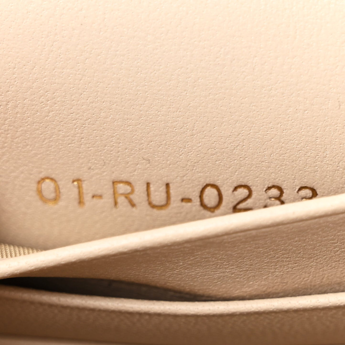 Lambskin Macrocannage Mini Miss Caro Bag Caramel Beige