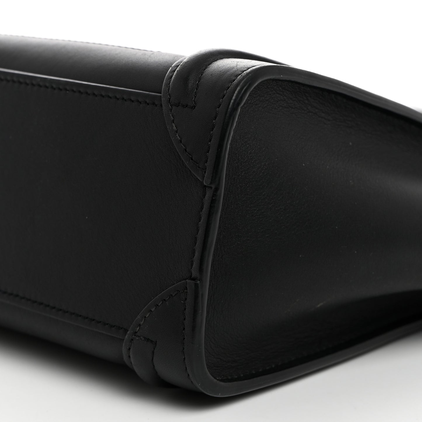 Smooth Calfskin Nano Luggage Black